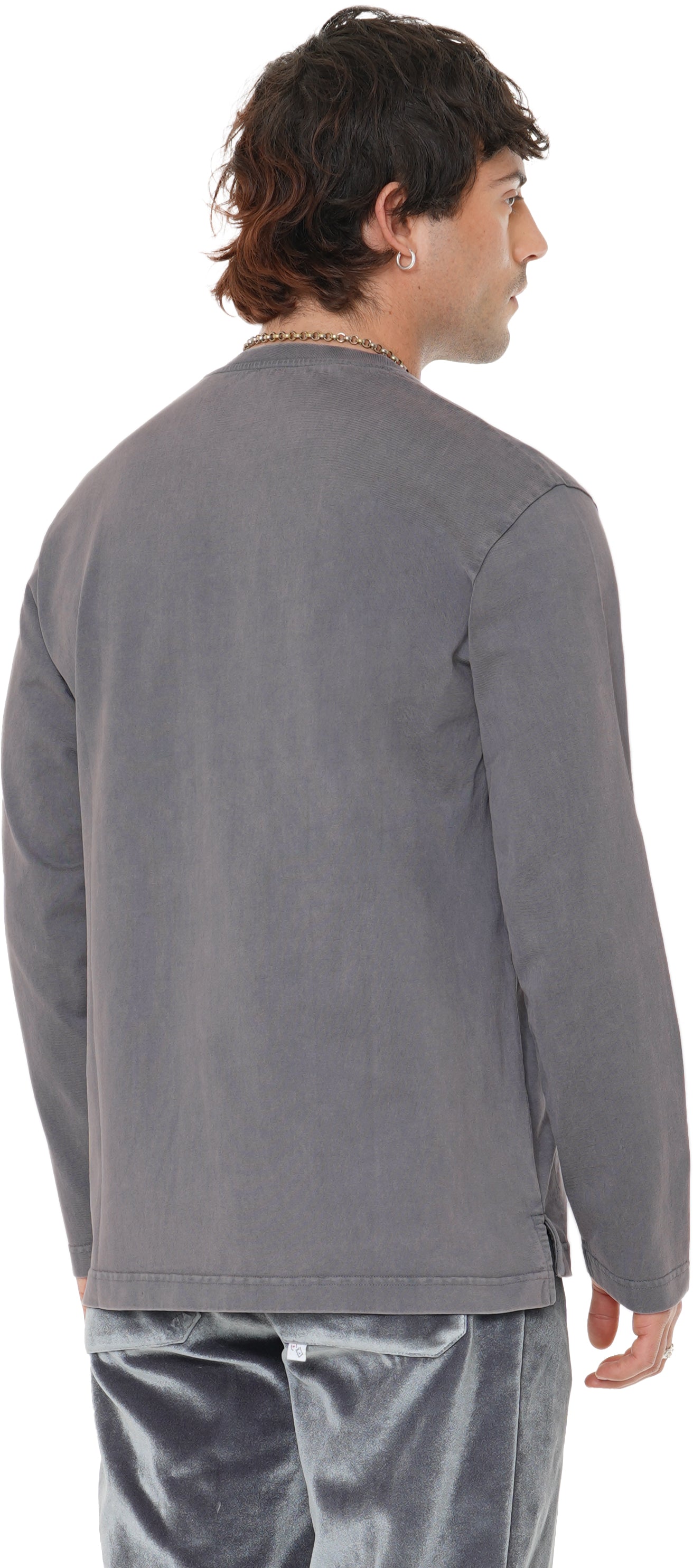 Boxy Longsleeve, Rock Dove