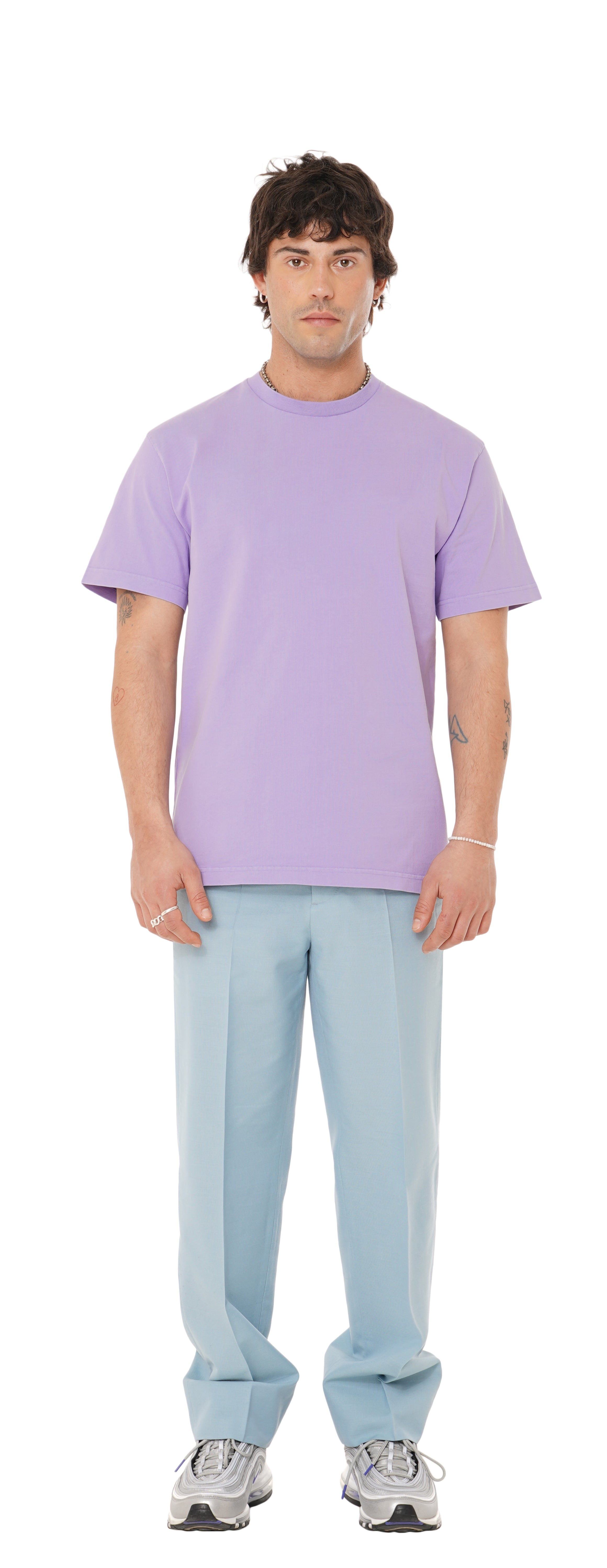 Boxy T-Shirt, Violet Iris