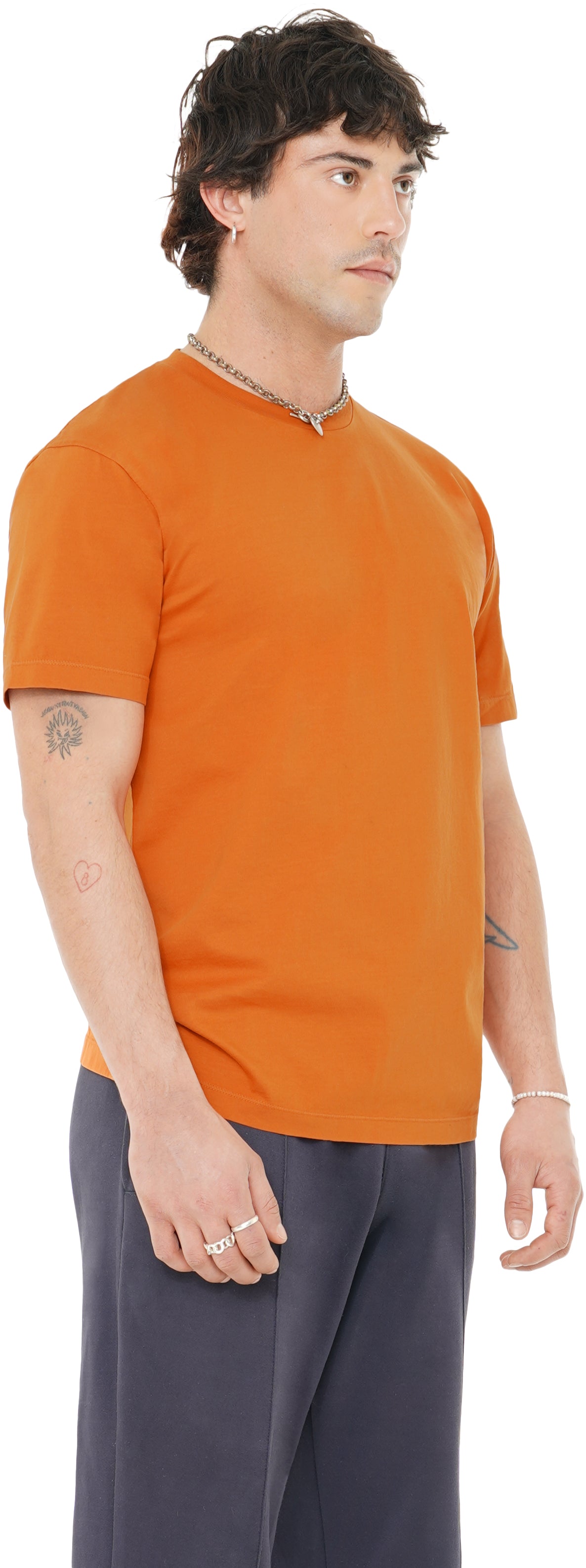 Classic T-Shirt, Deep Burtuqāl