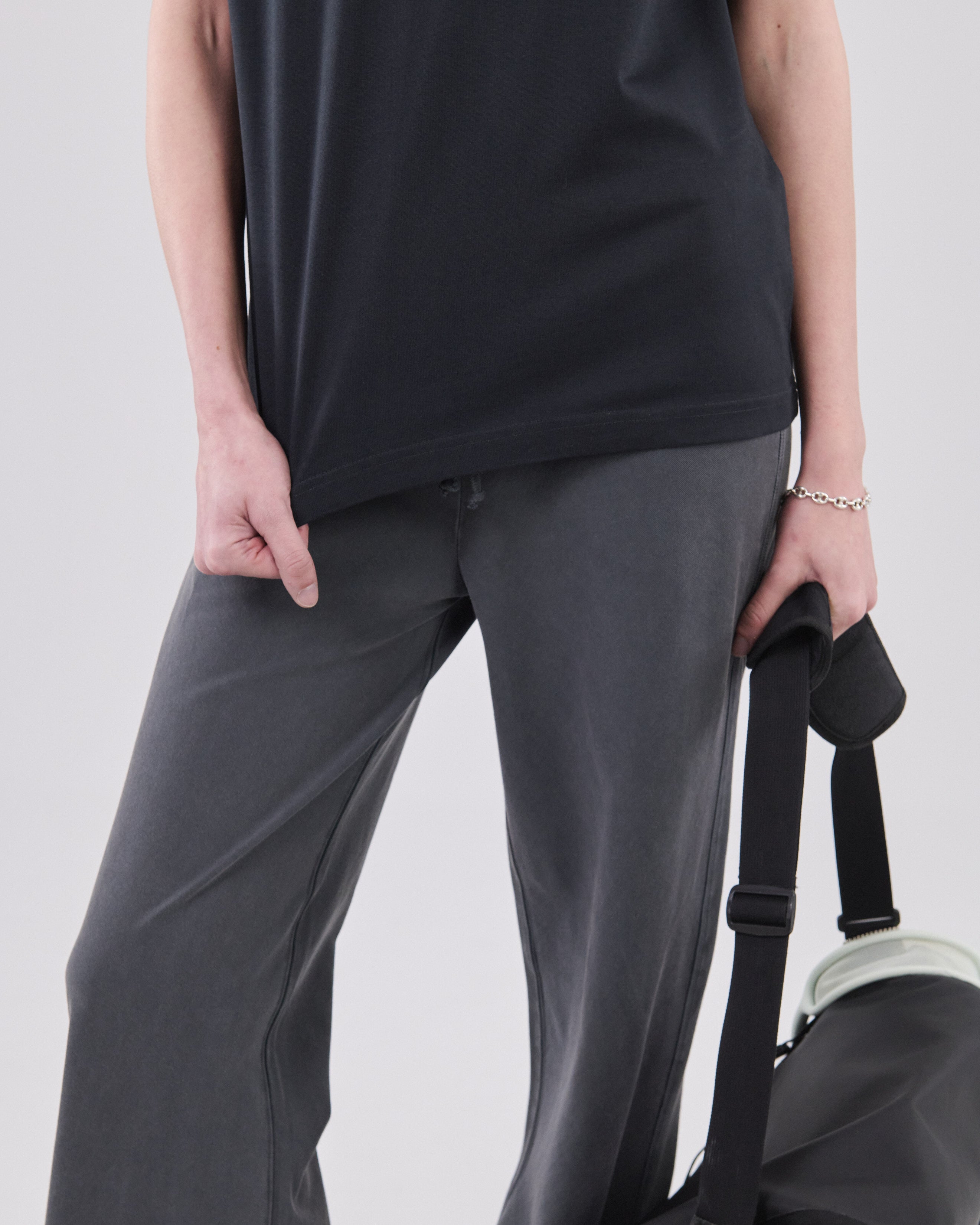 Boxy T-Shirt, True Black