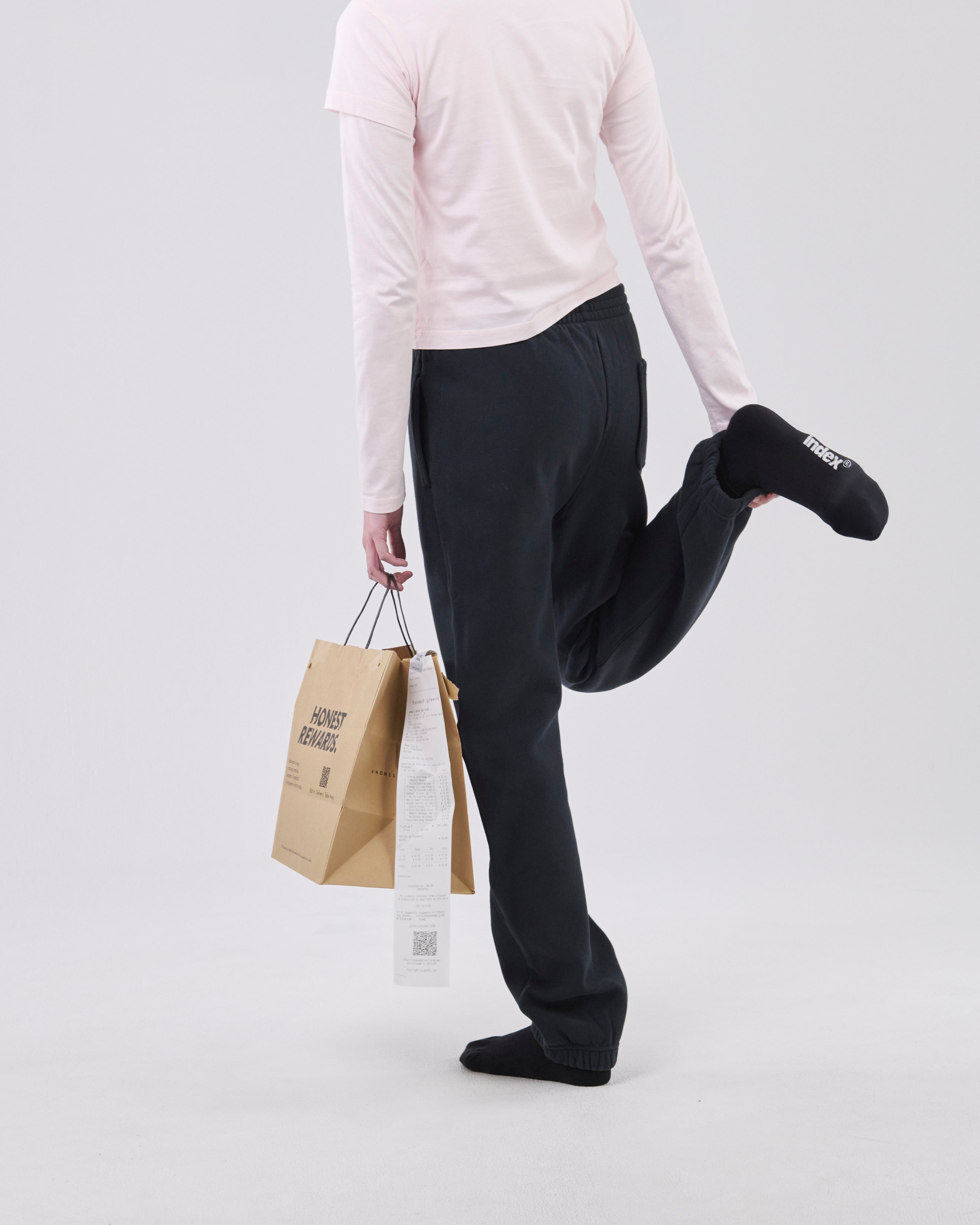Classic Sweatpants Crossgrain, True Black
