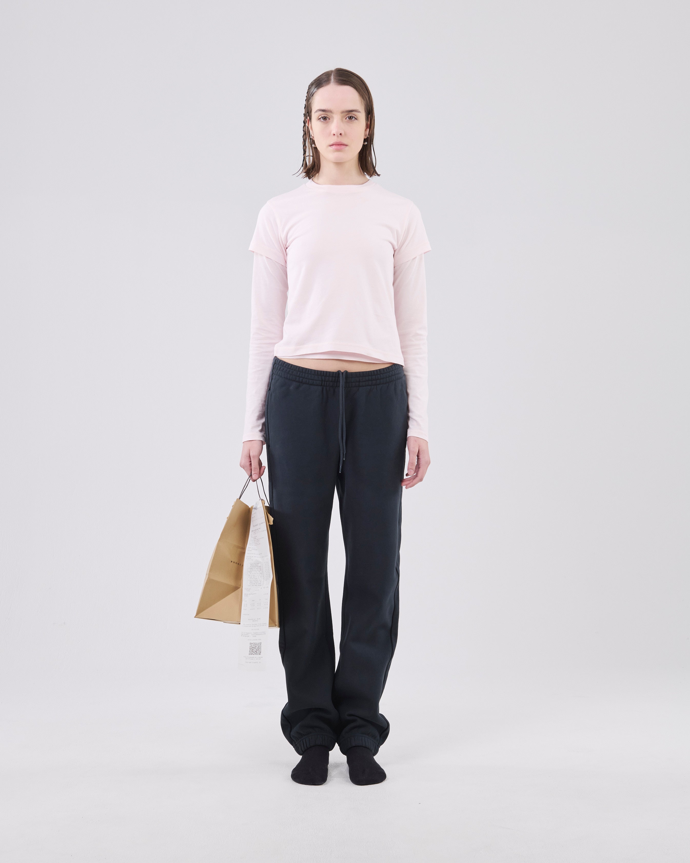 Classic Sweatpants Crossgrain, True Black