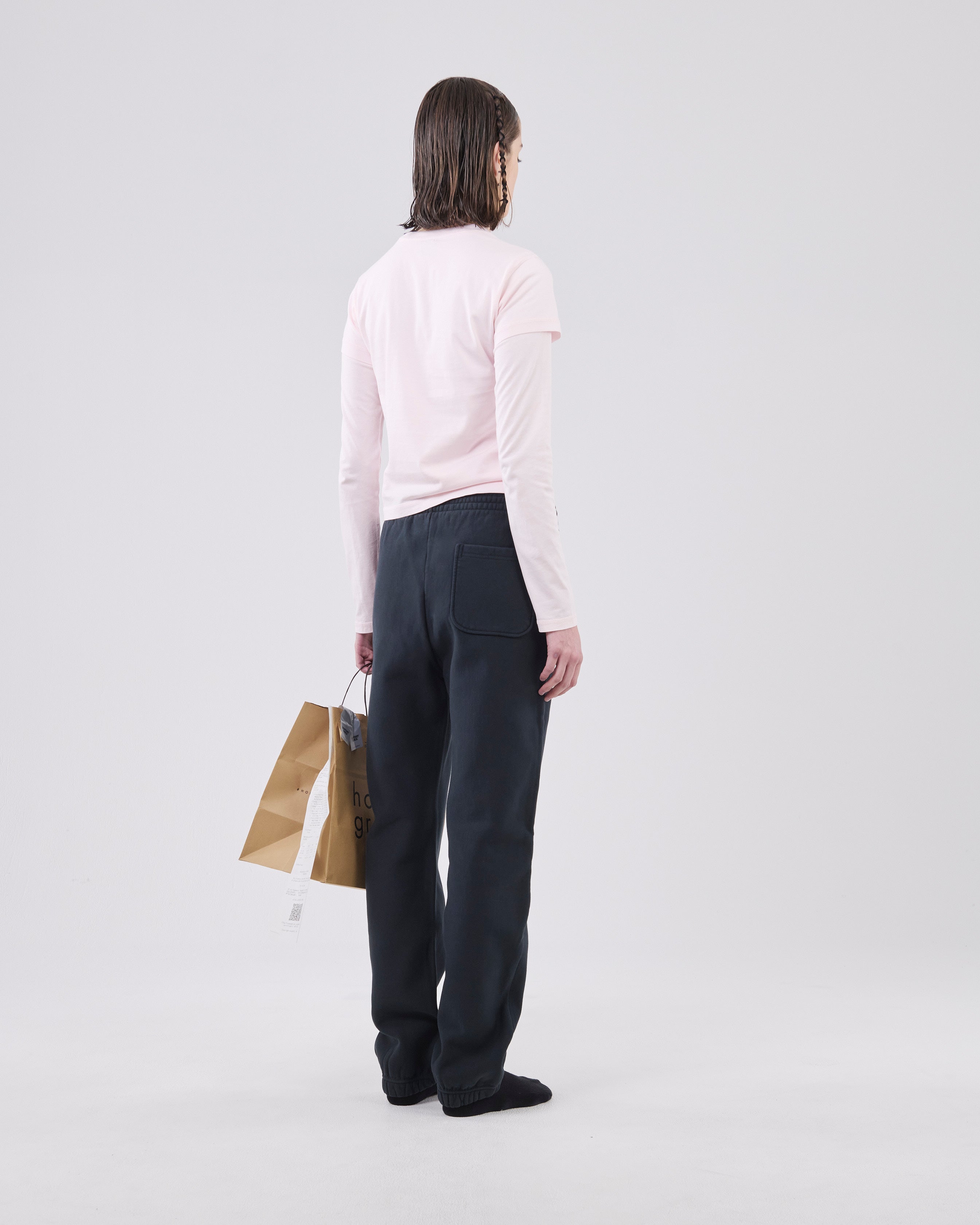Classic Sweatpants Crossgrain, True Black