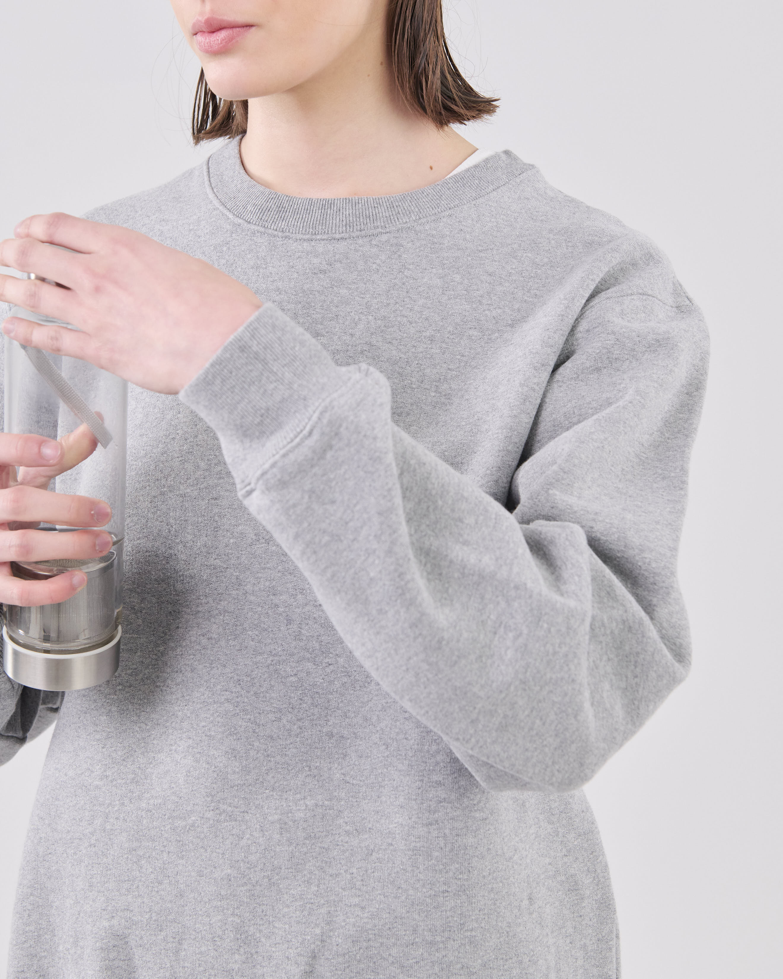 Classic Sweatshirt, Grey Mescla