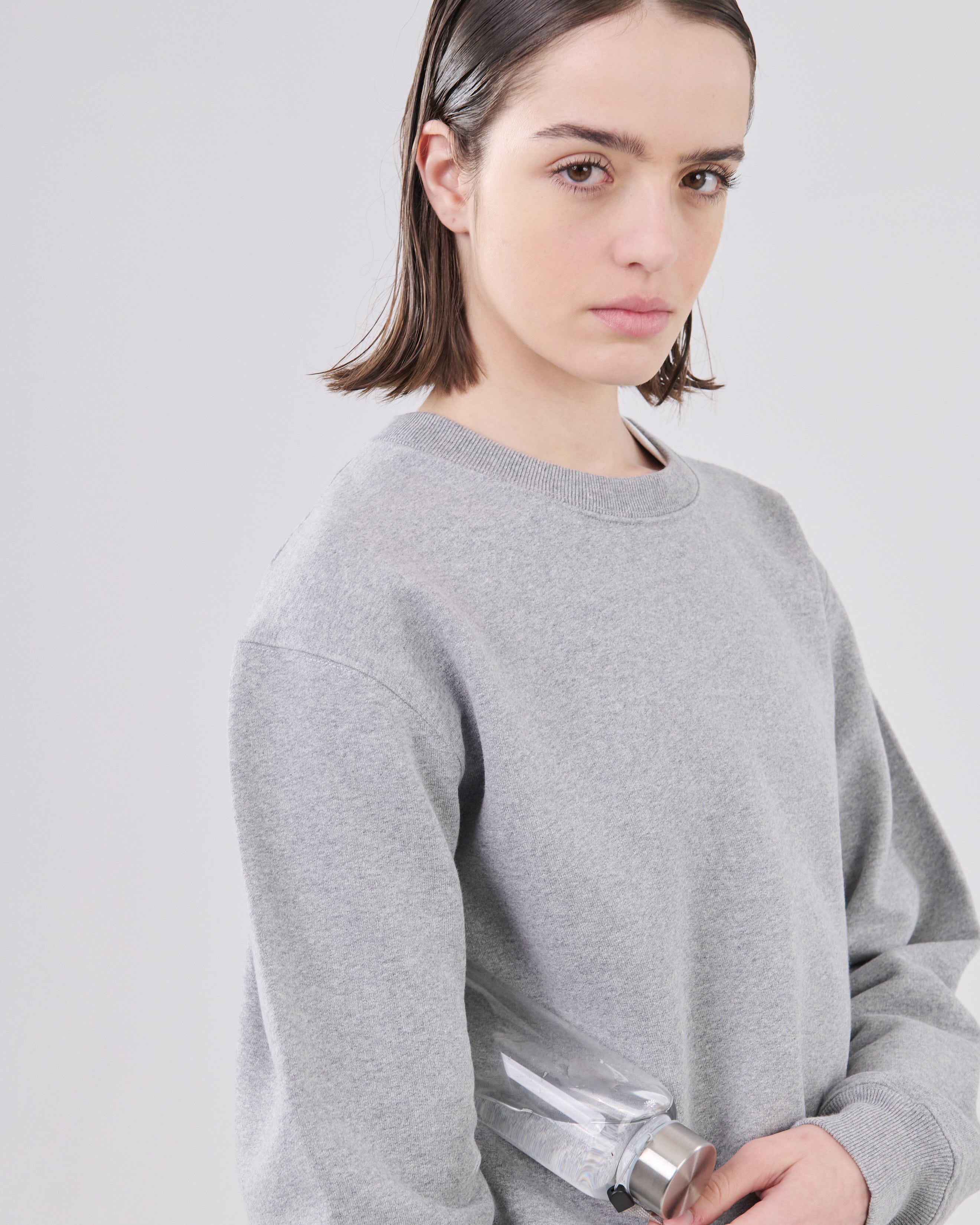 Classic Sweatshirt, Grey Mescla