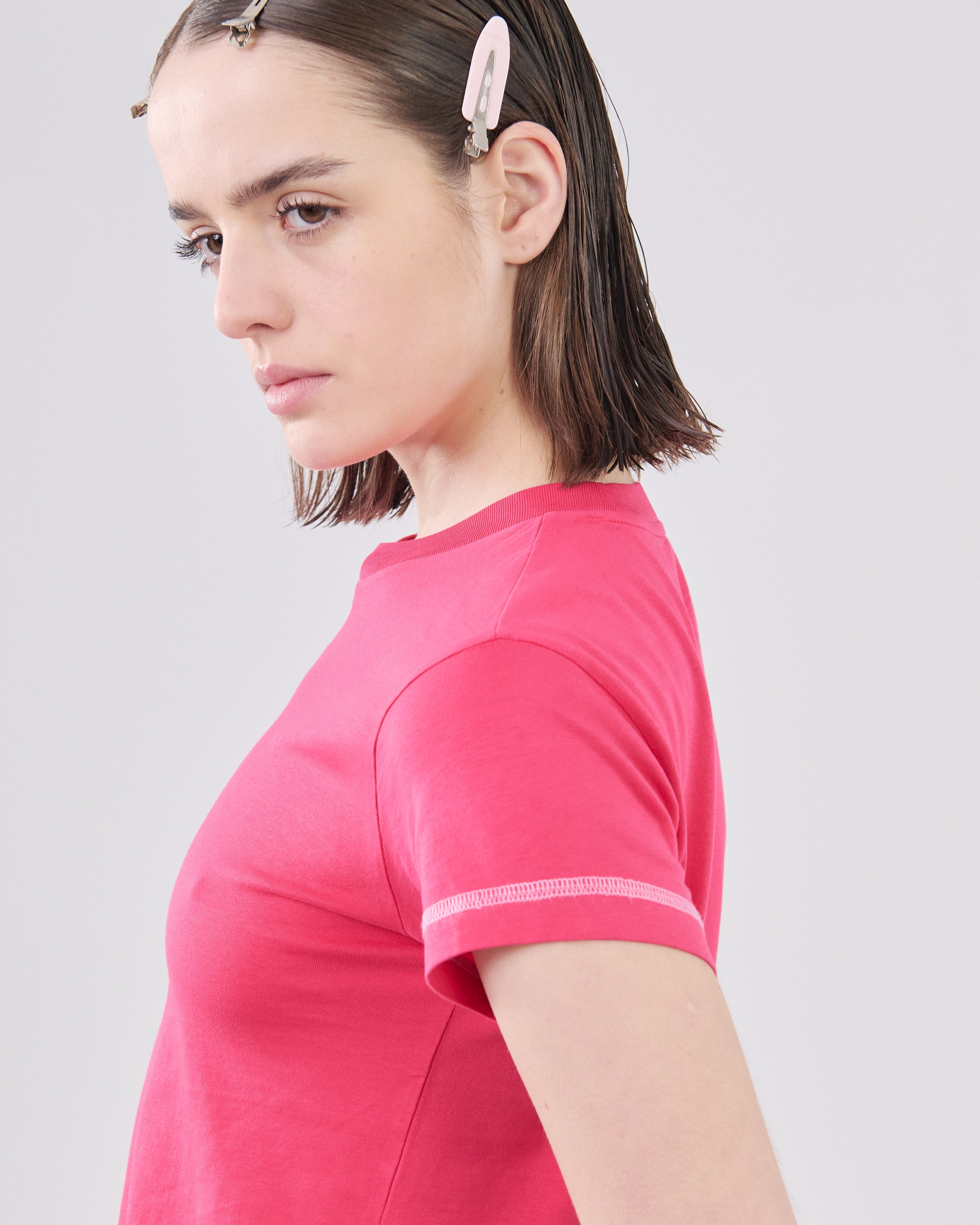 Cropped T-Shirt, Roseberry