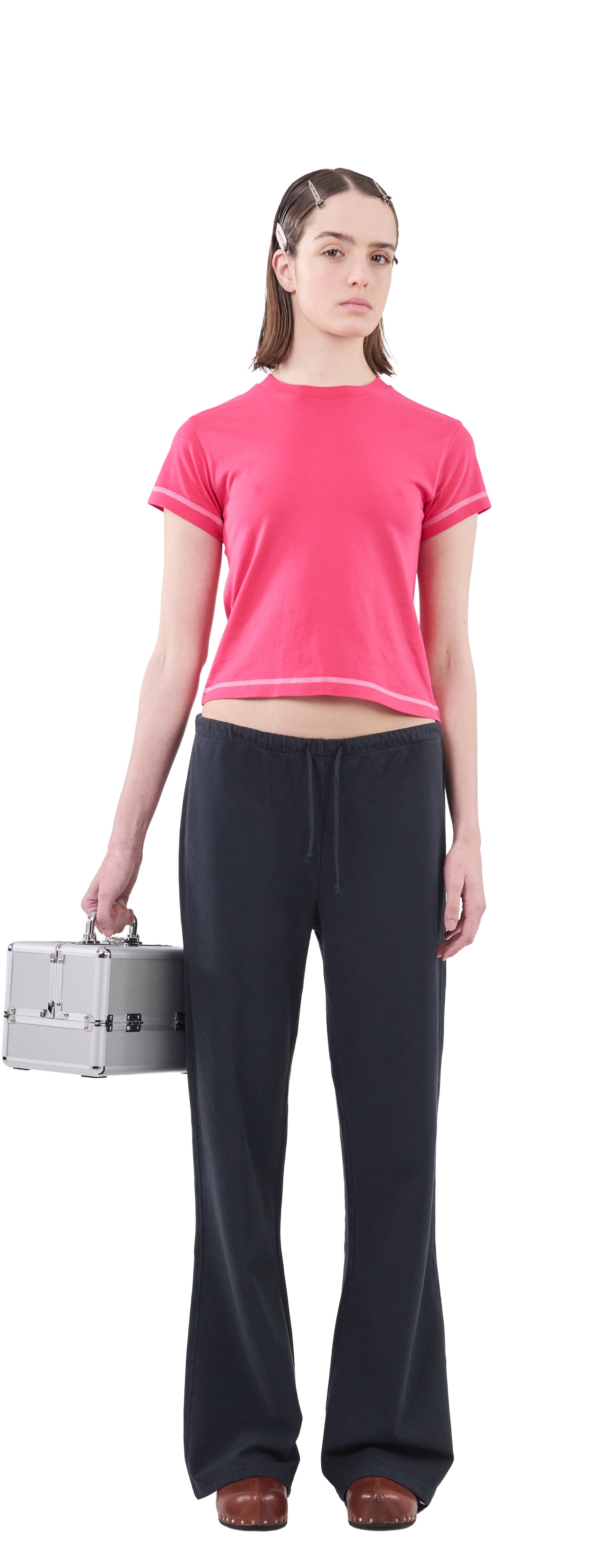 Cropped T-Shirt, Roseberry