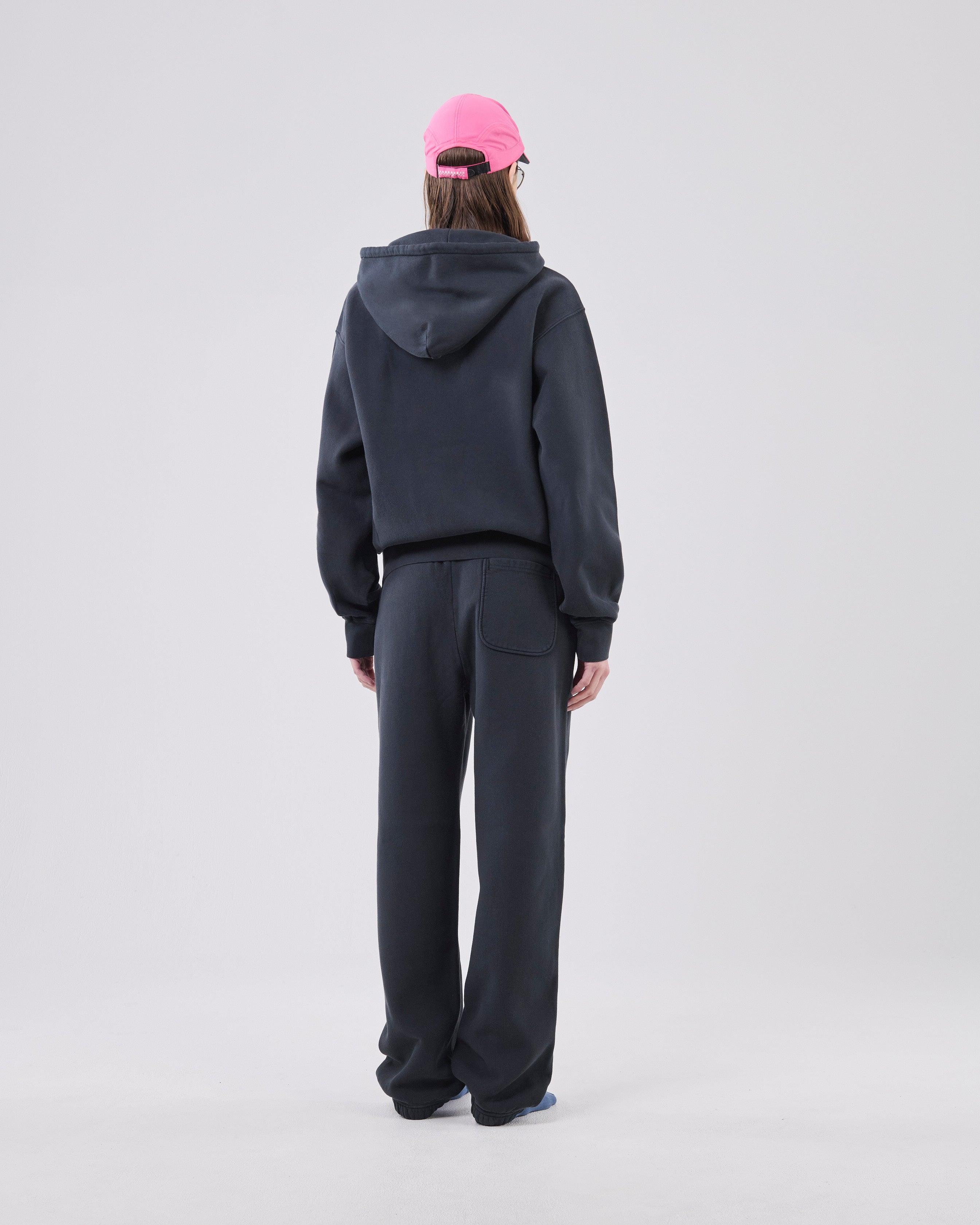 Zip Hoodie Crossgrain 310, True Black