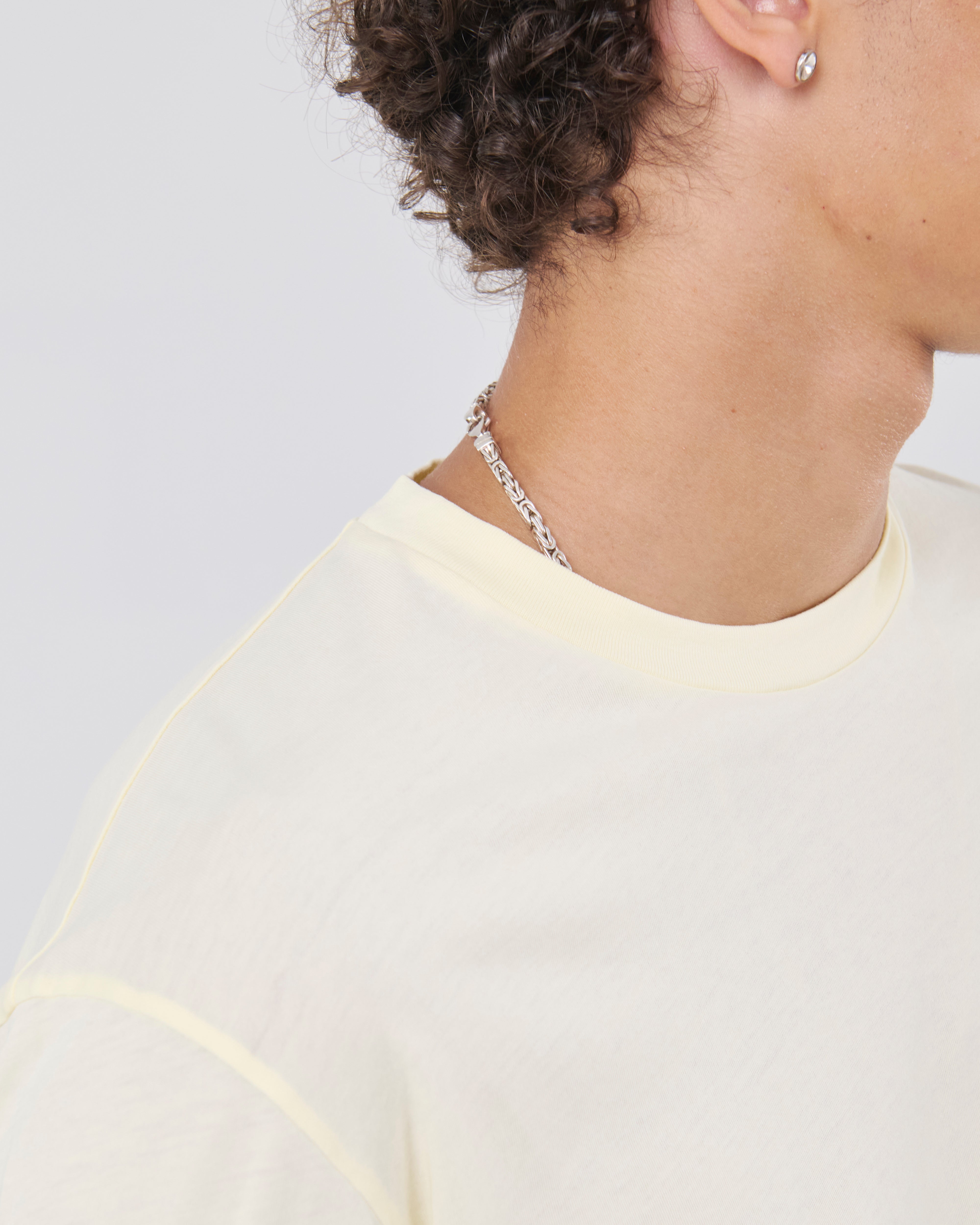 Boxy Longsleeve 135, Lemon Peel