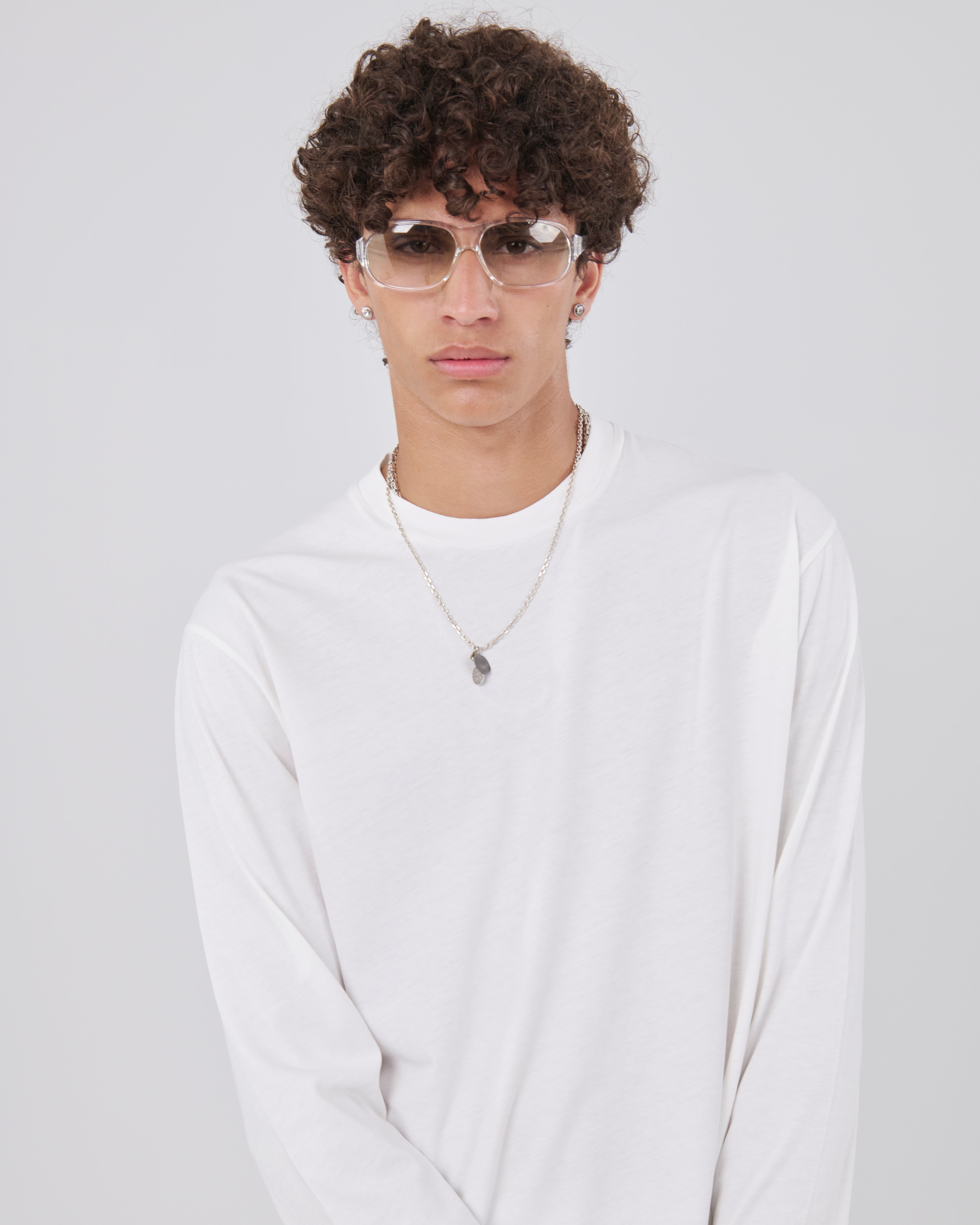 Boxy Longsleeve 130, True White