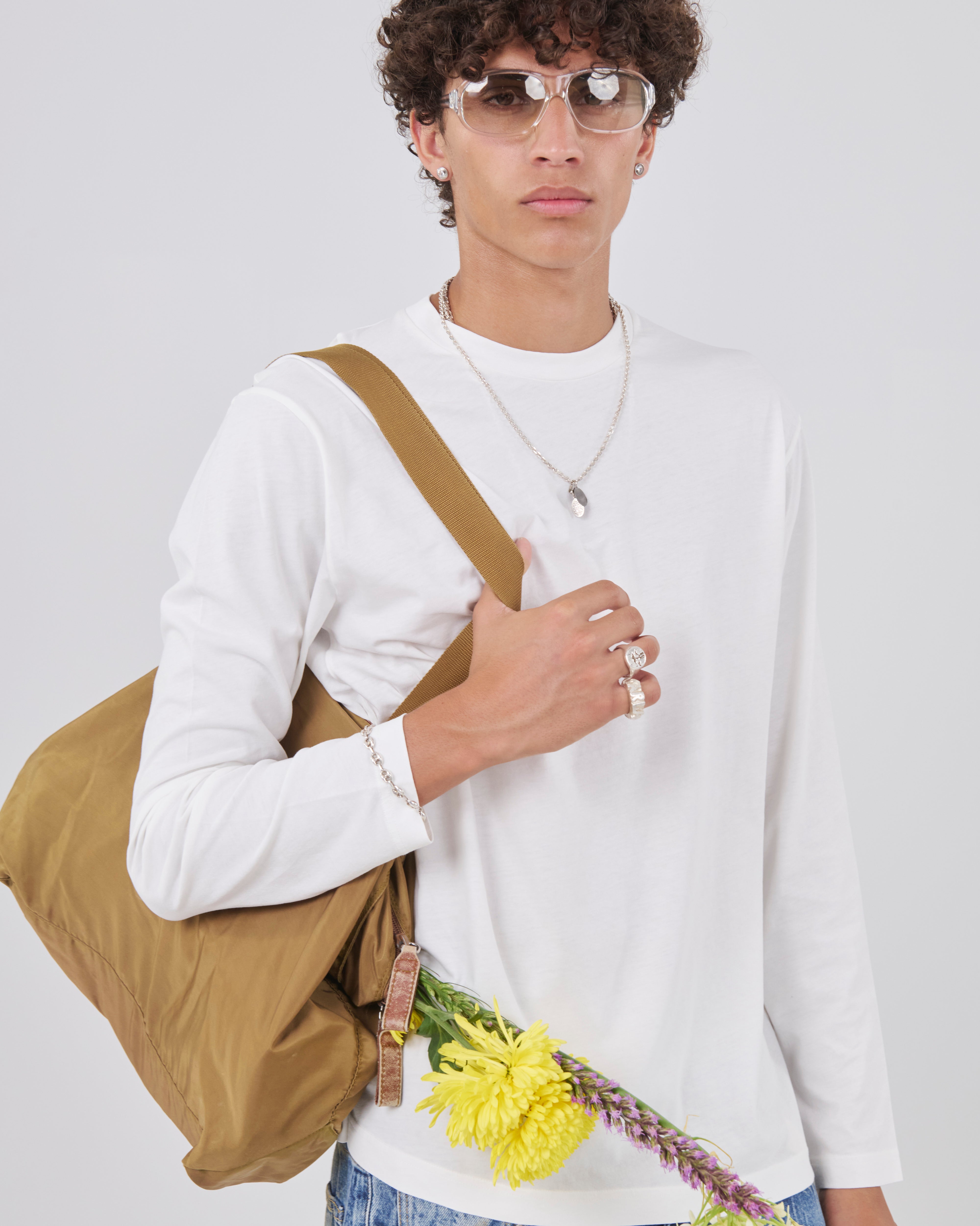 Boxy Longsleeve 130, True White