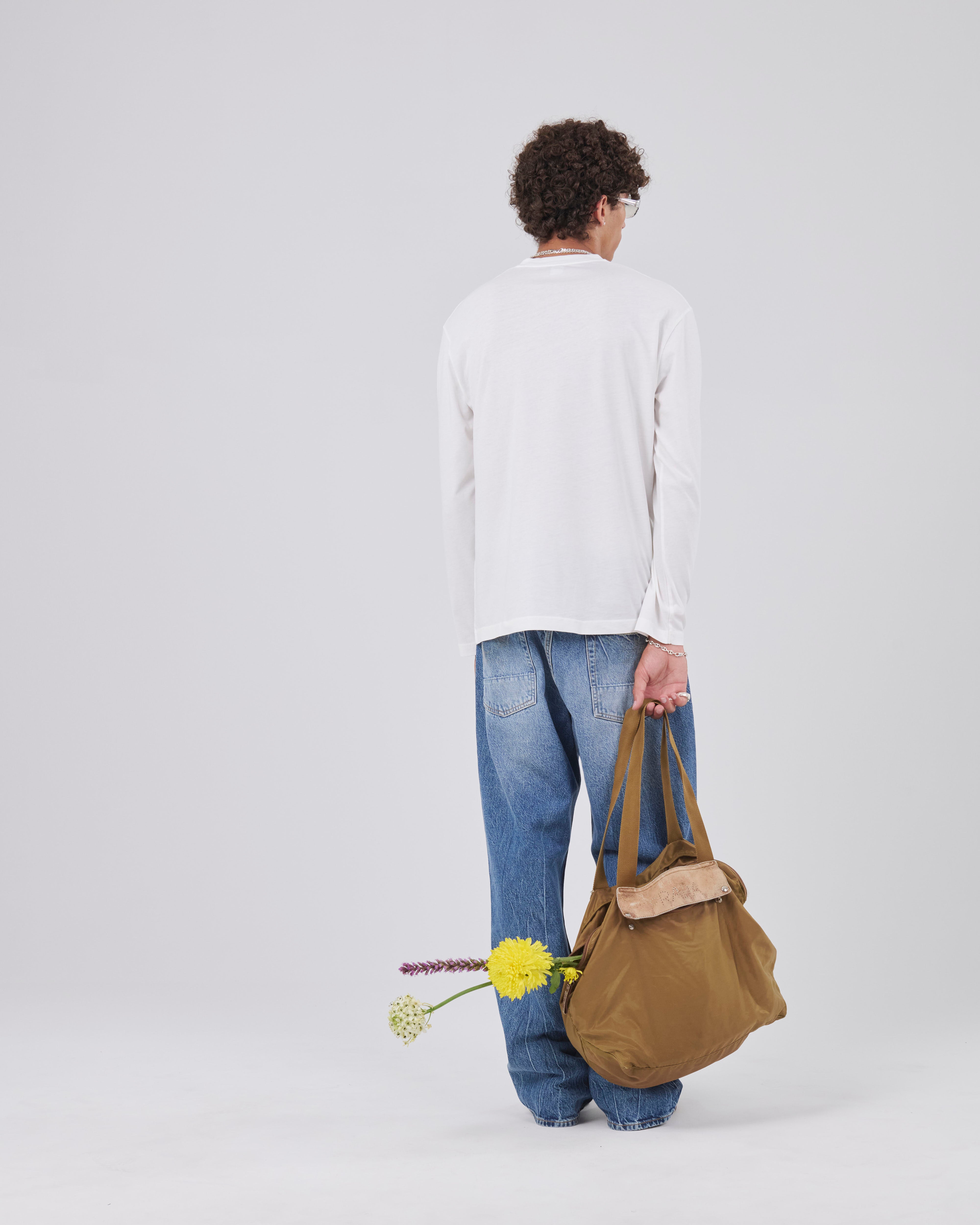 Boxy Longsleeve 130, True White