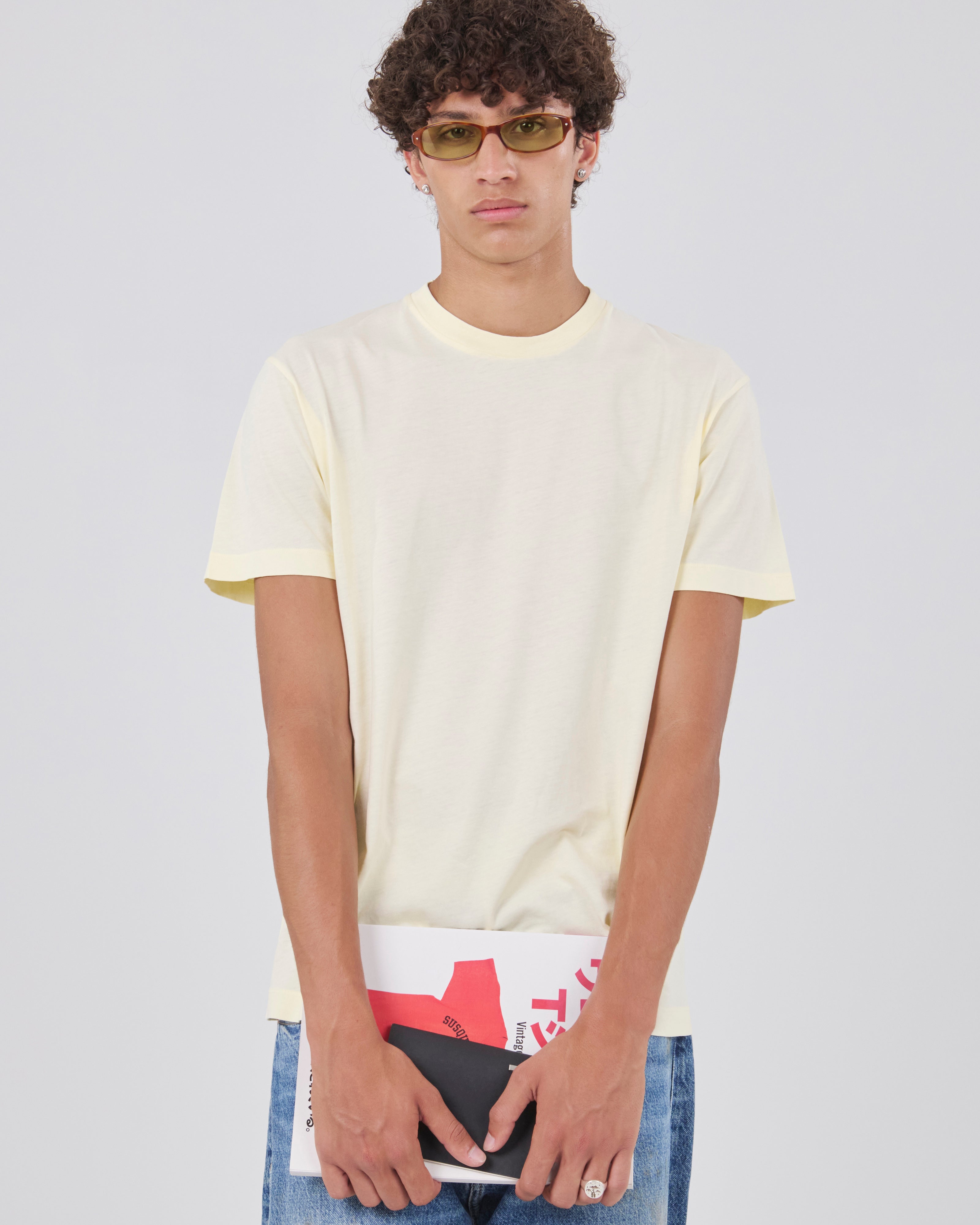 Classic T-Shirt 135, Lemon Peel