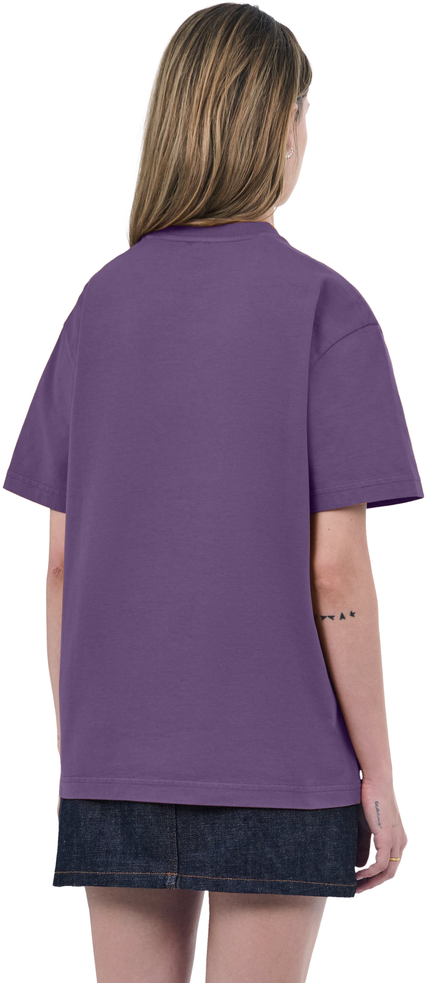 Boxy T-Shirt, Purple Dawn
