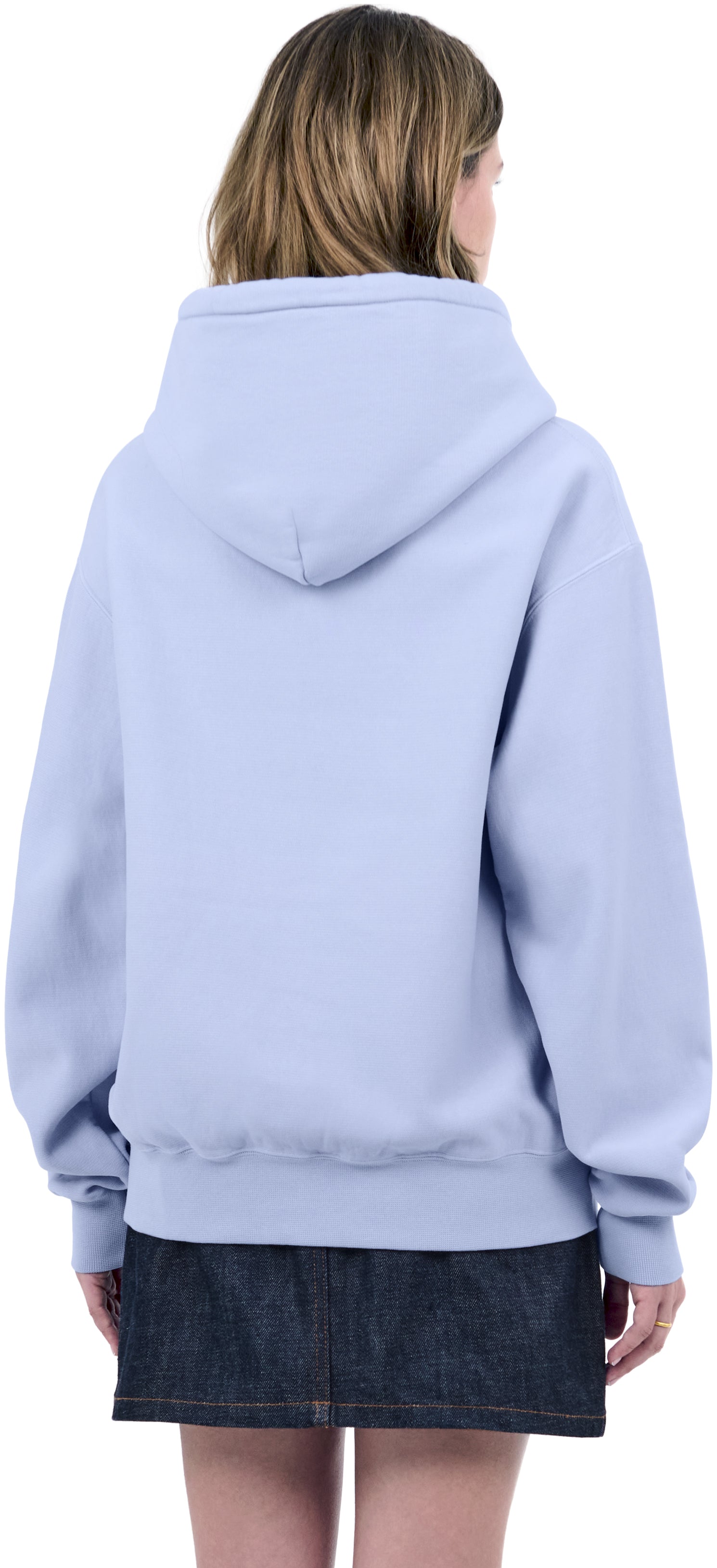 Classic Hoodie Crossgrain, Bluebell