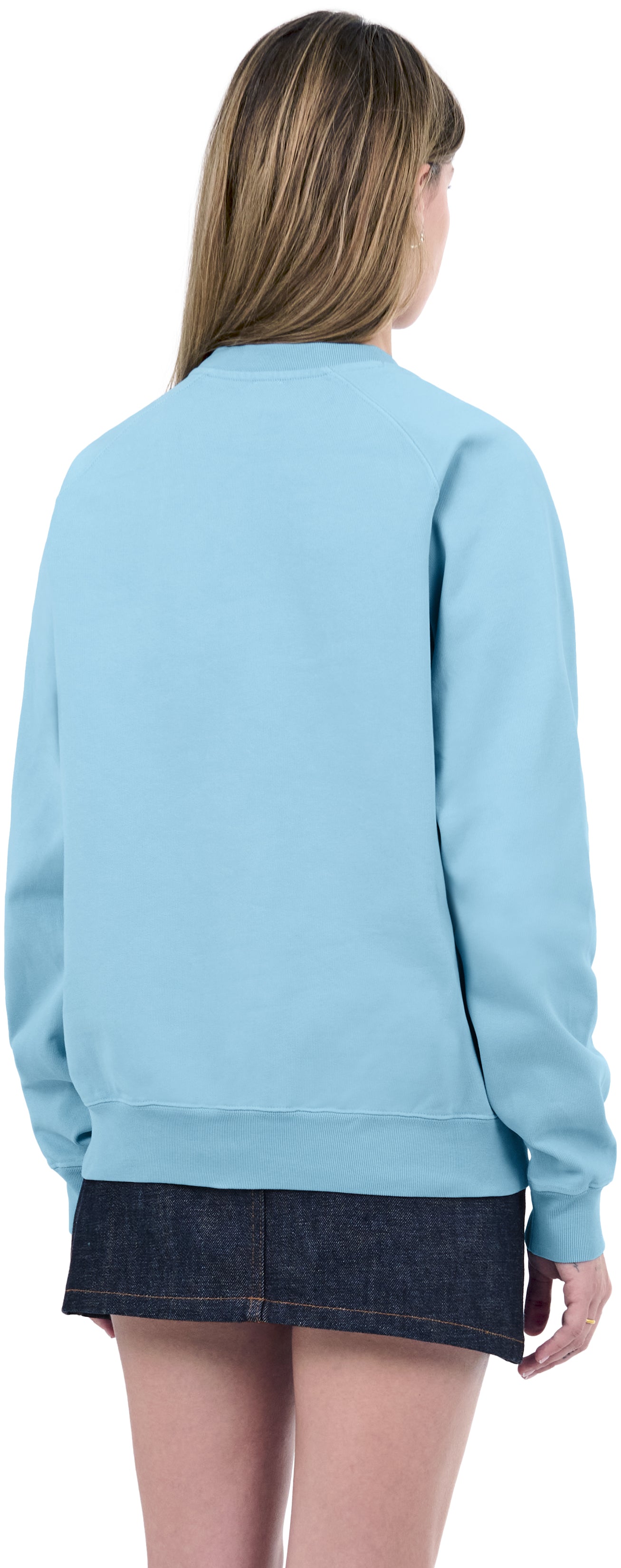 Raglan Sweatshirt, Blue Lagoa