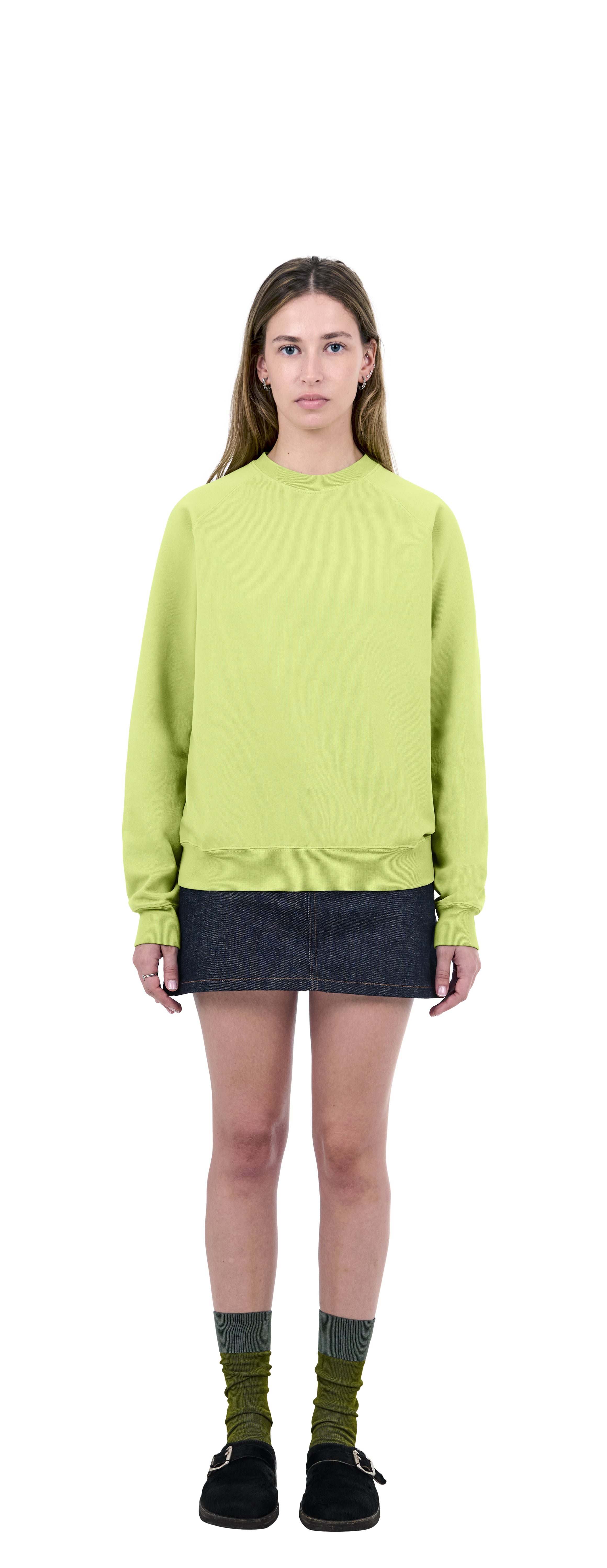Raglan Sweatshirt, Trevo Leaf