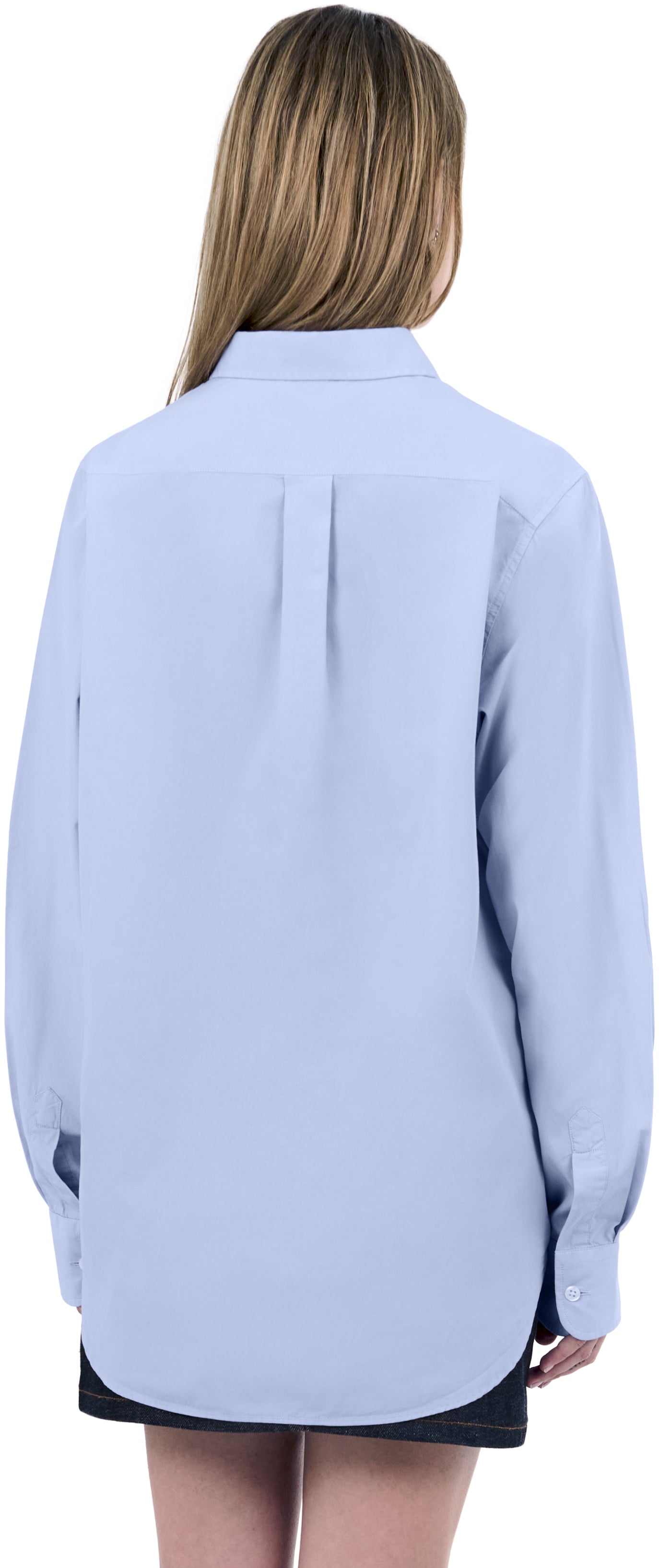 Shark Collar Shirt, Bluebell