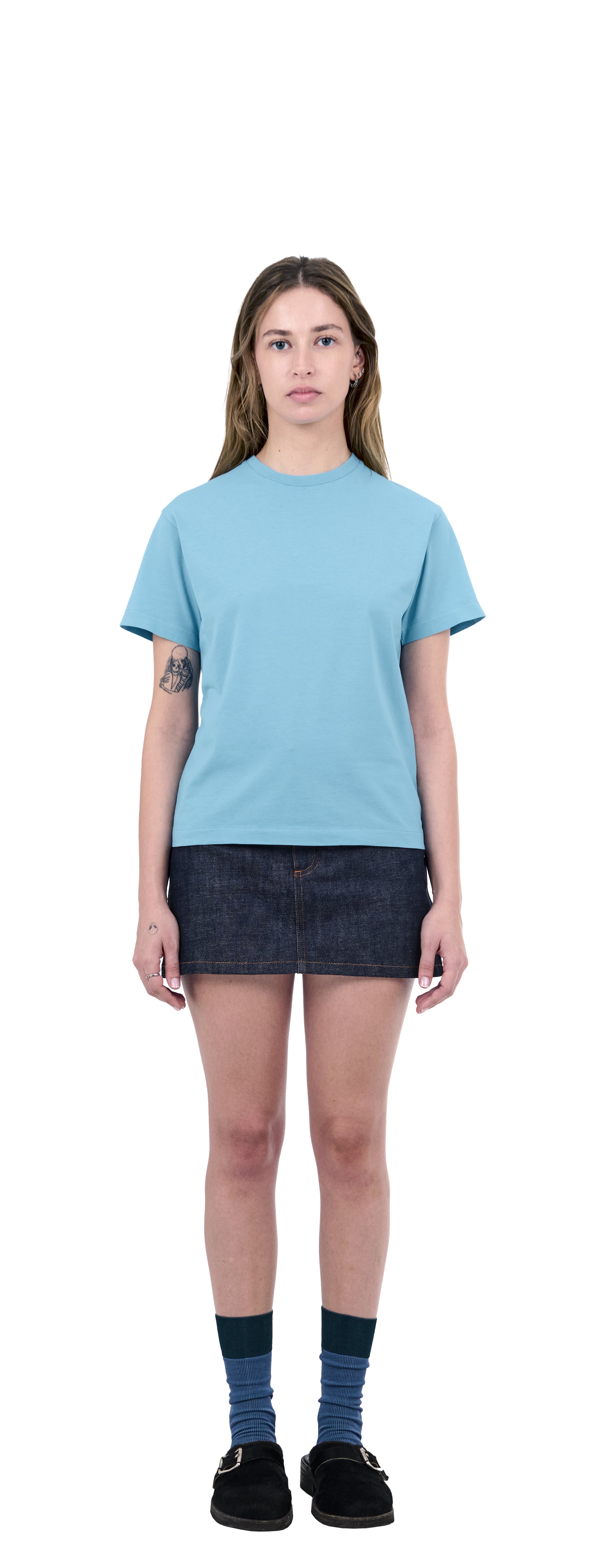 Tiny T-Shirt, Blue Lagoa