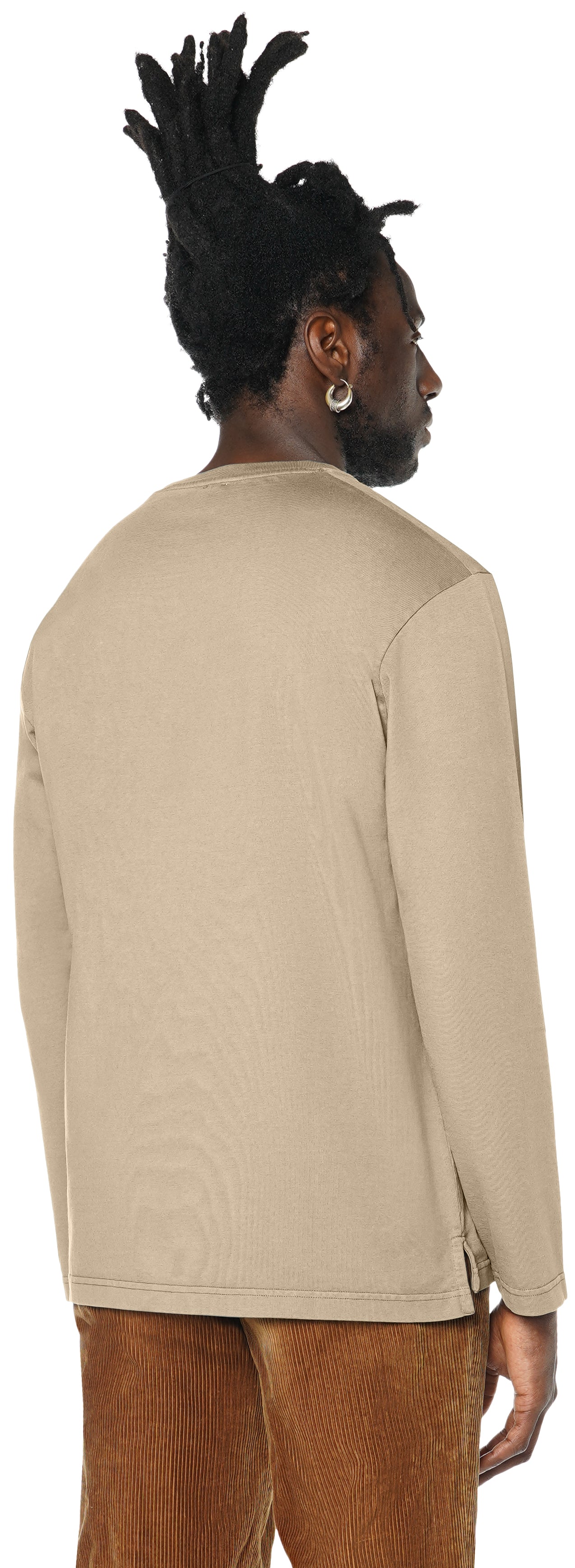 Boxy Longsleeve, Burnt Sand