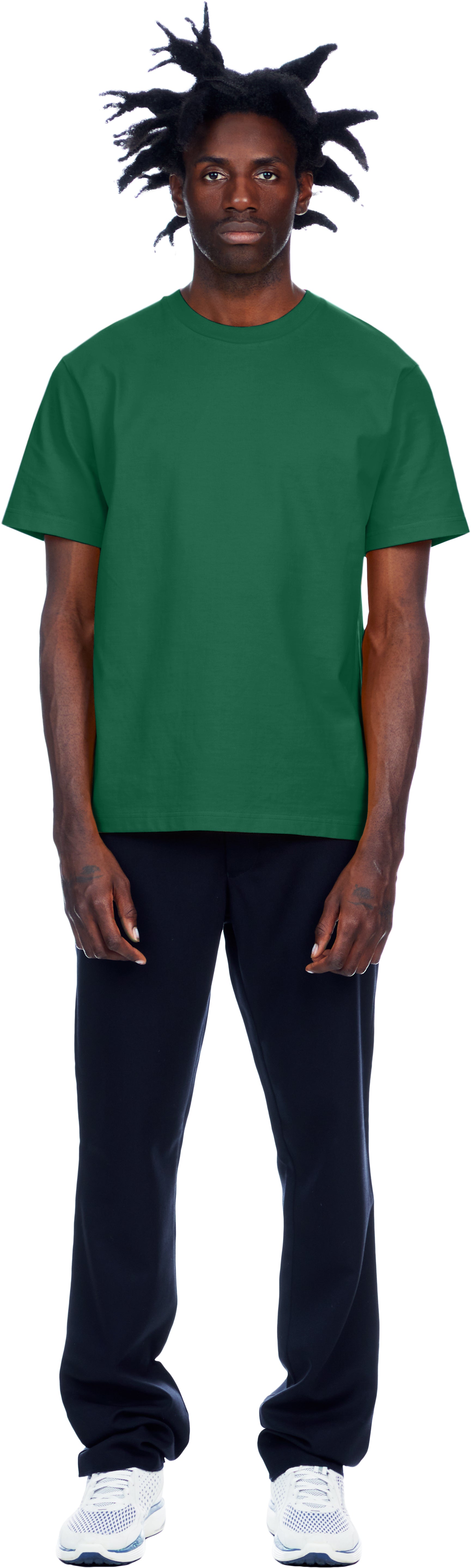 Boxy T-Shirt, Cedro Green