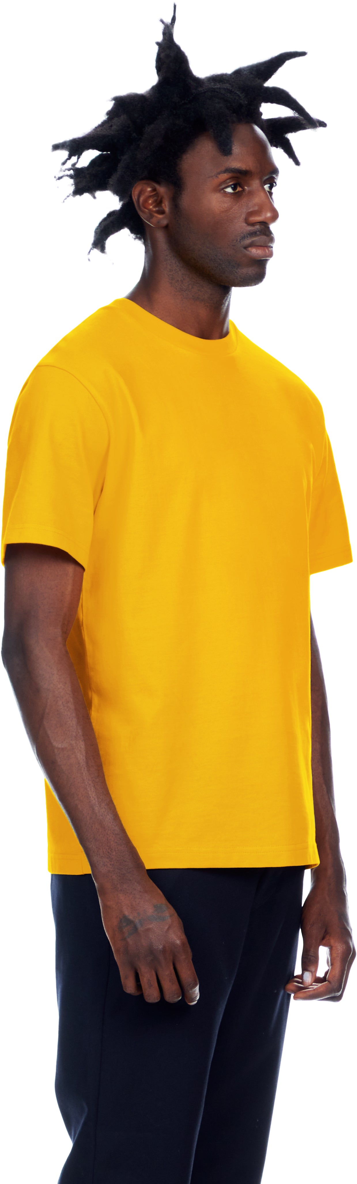 Boxy T-Shirt, Saffron