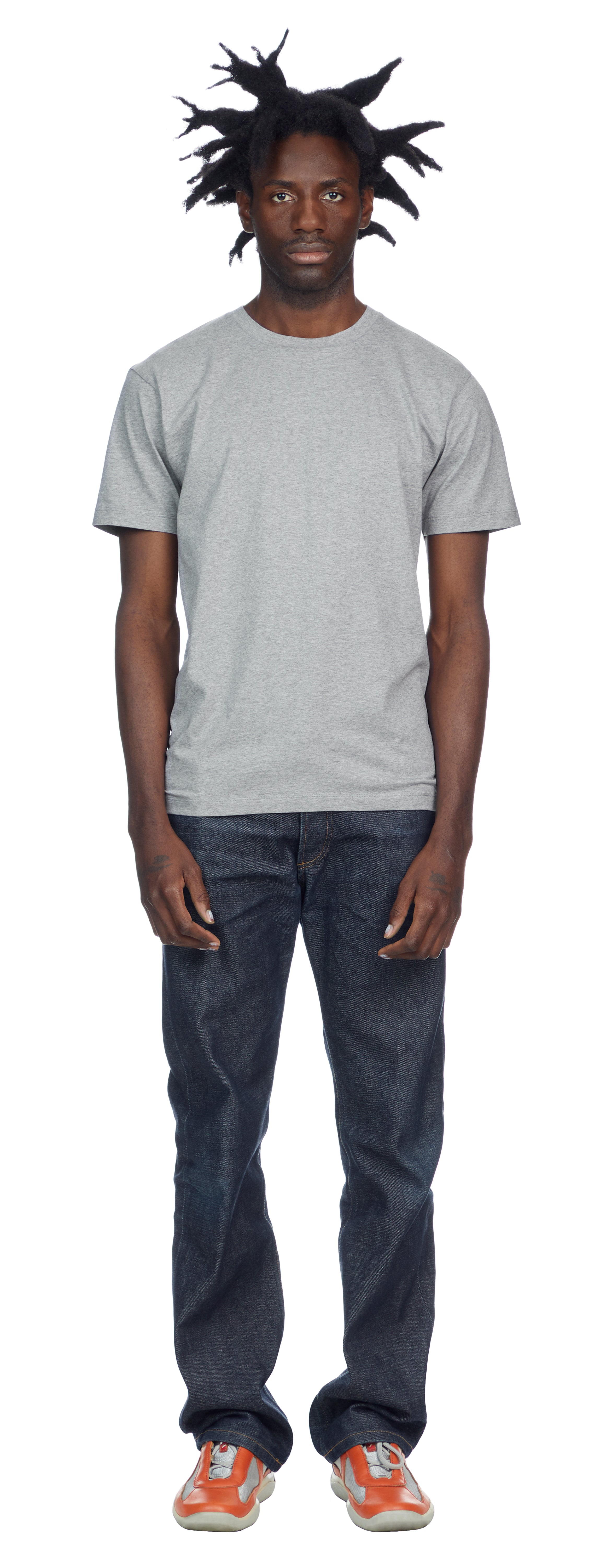 Classic T-Shirt, Grey Mescla