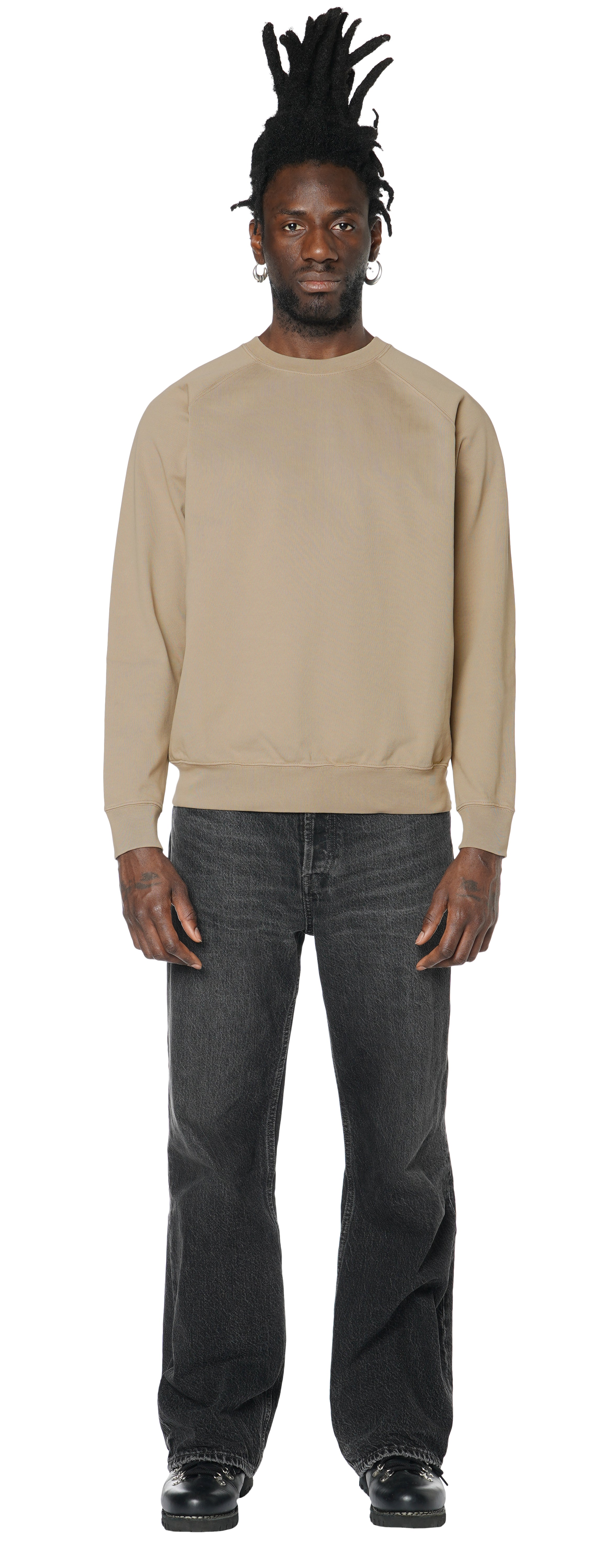 Raglan Sweatshirt, Burnt Sand