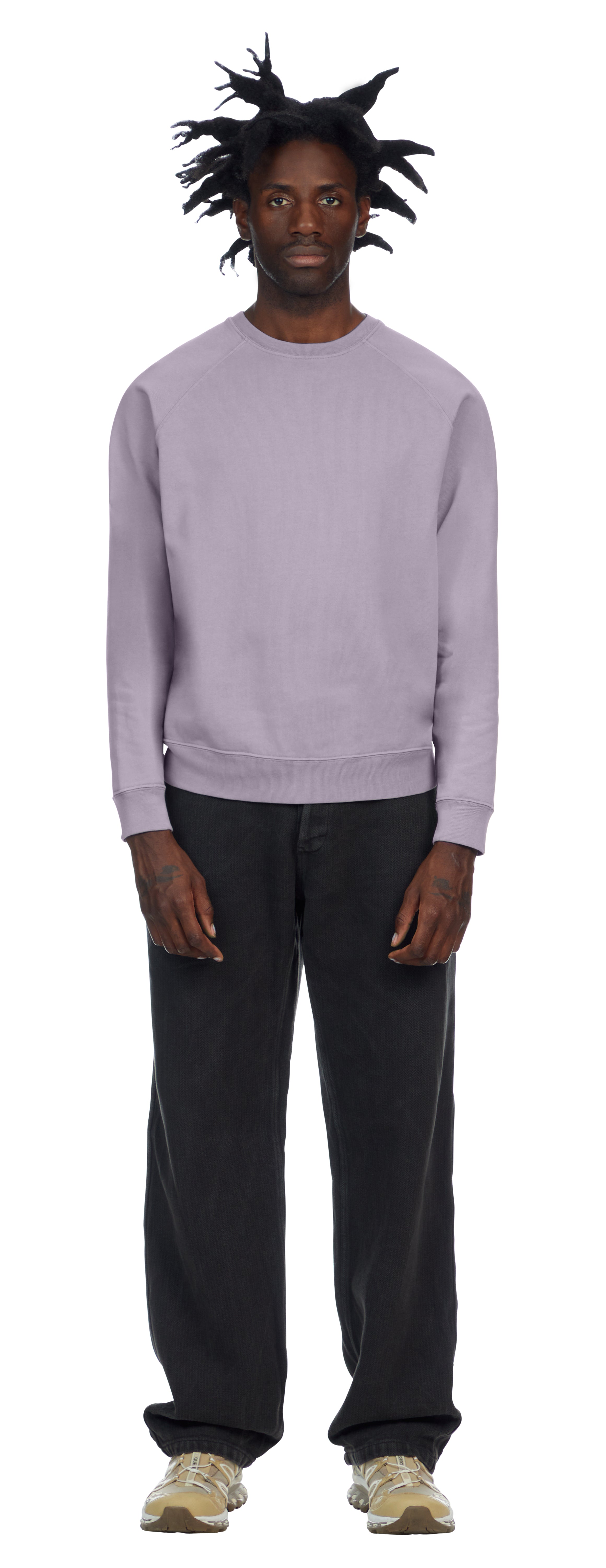 Raglan Sweatshirt, Dark Laccifer