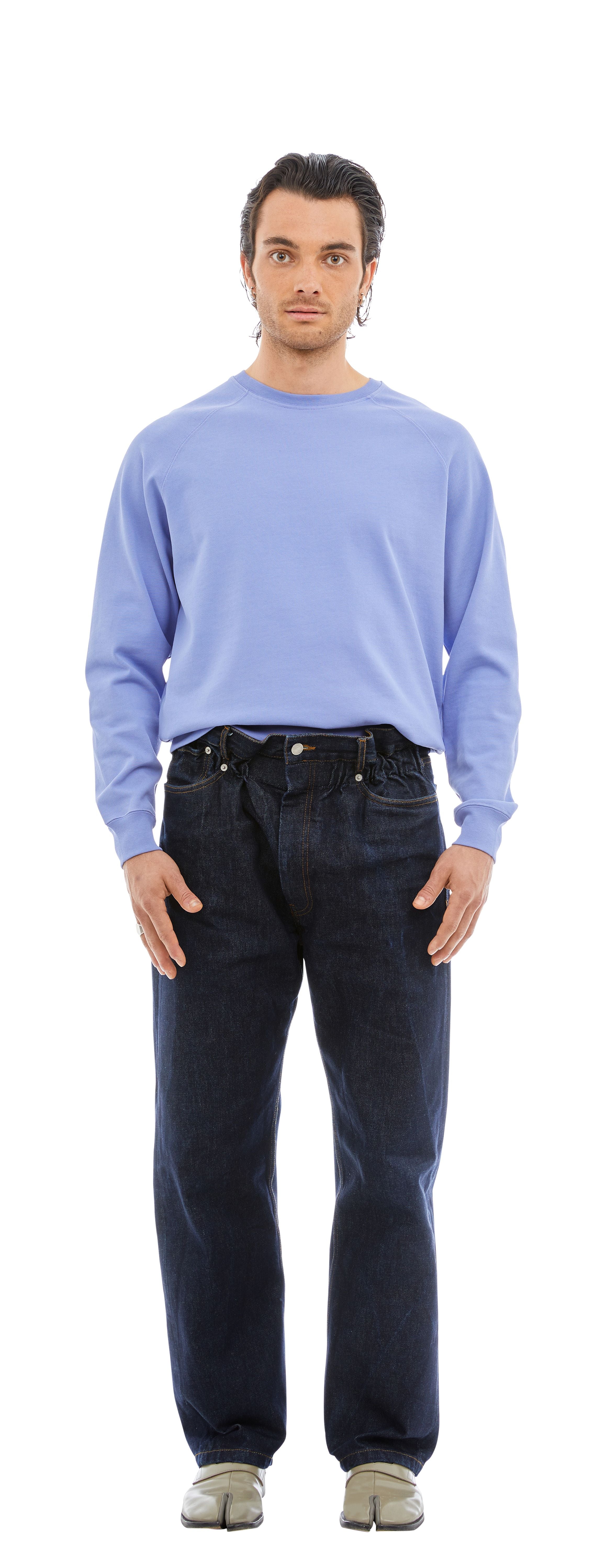 Raglan Sweatshirt, Vinca Periwinkle