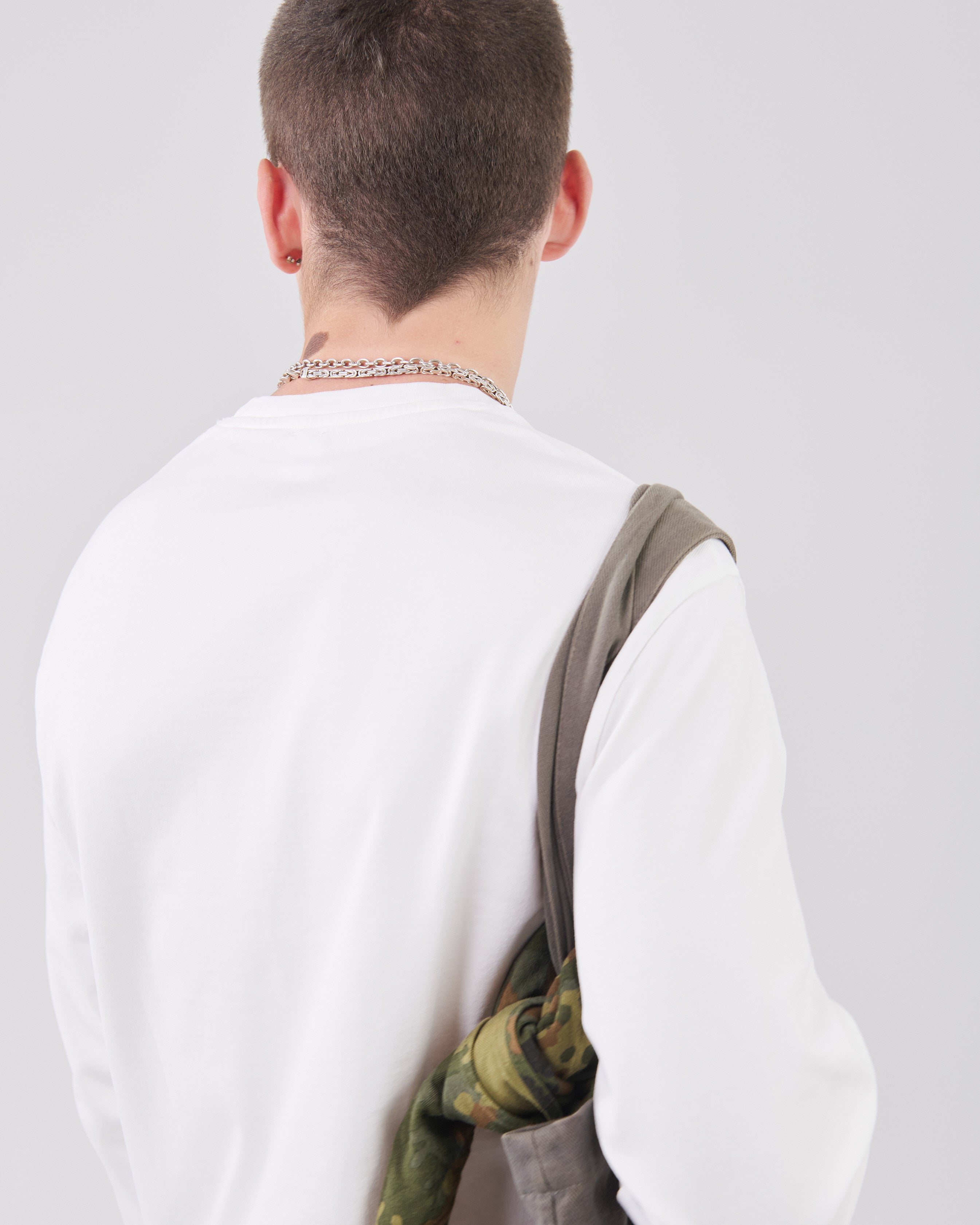 Boxy Longsleeve, True White