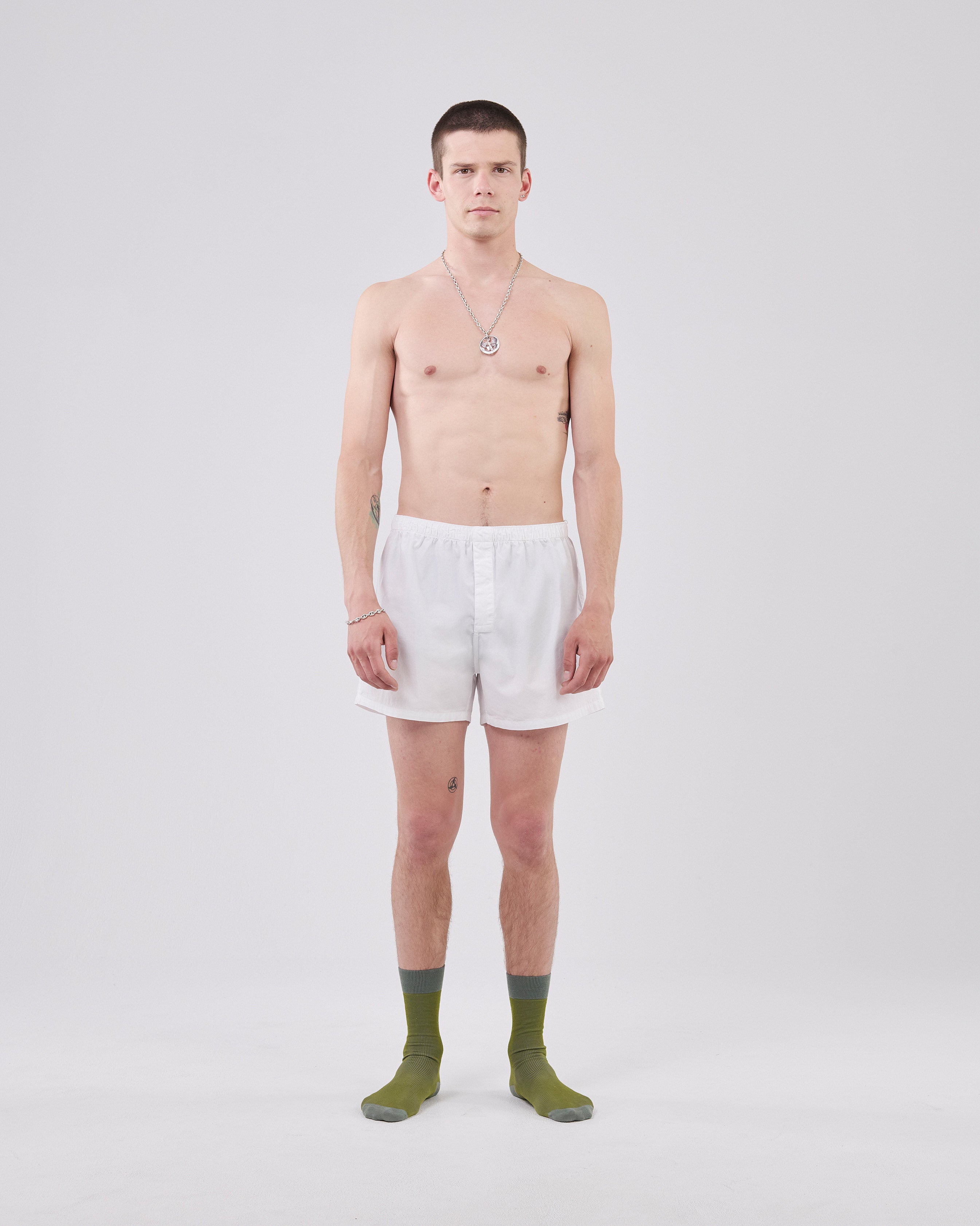 Classic Boxer Shorts, True White