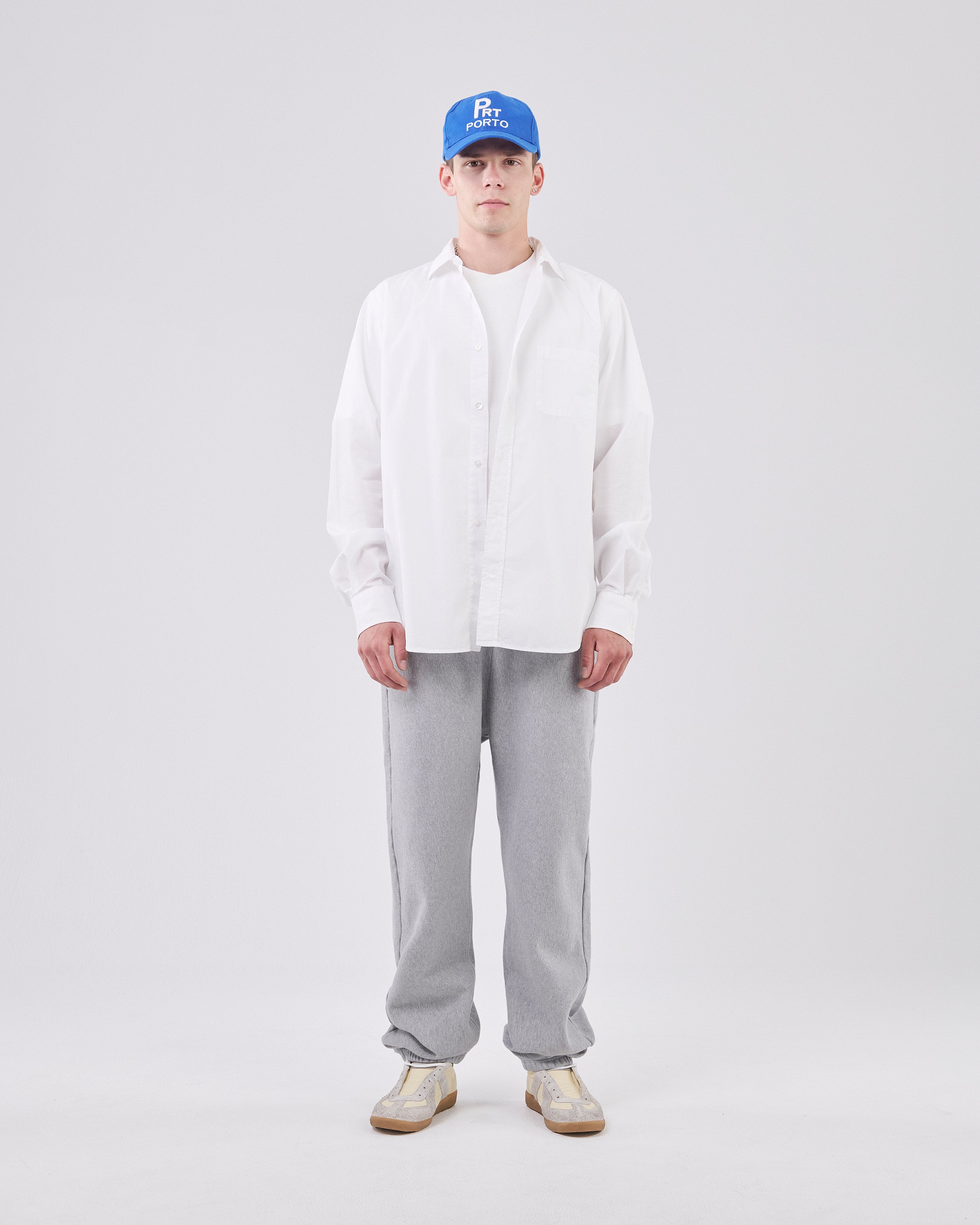 Classic Sweatpants Crossgrain, Grey Mescla