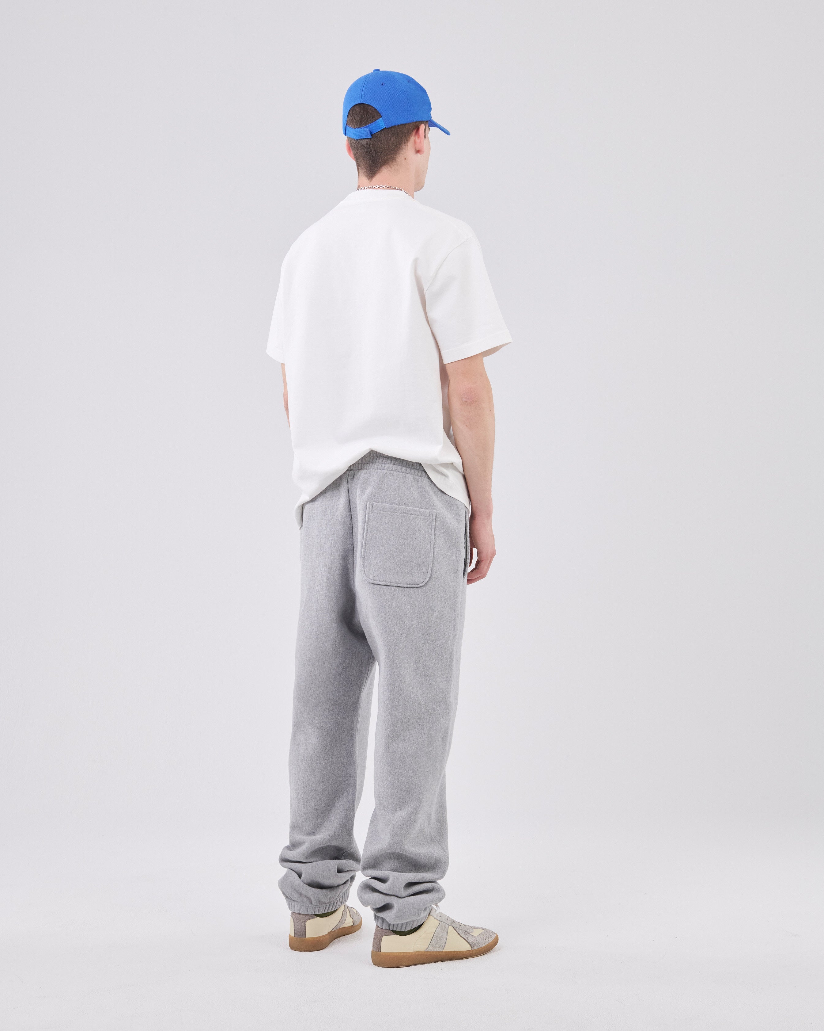 Classic Sweatpants Crossgrain, Grey Mescla