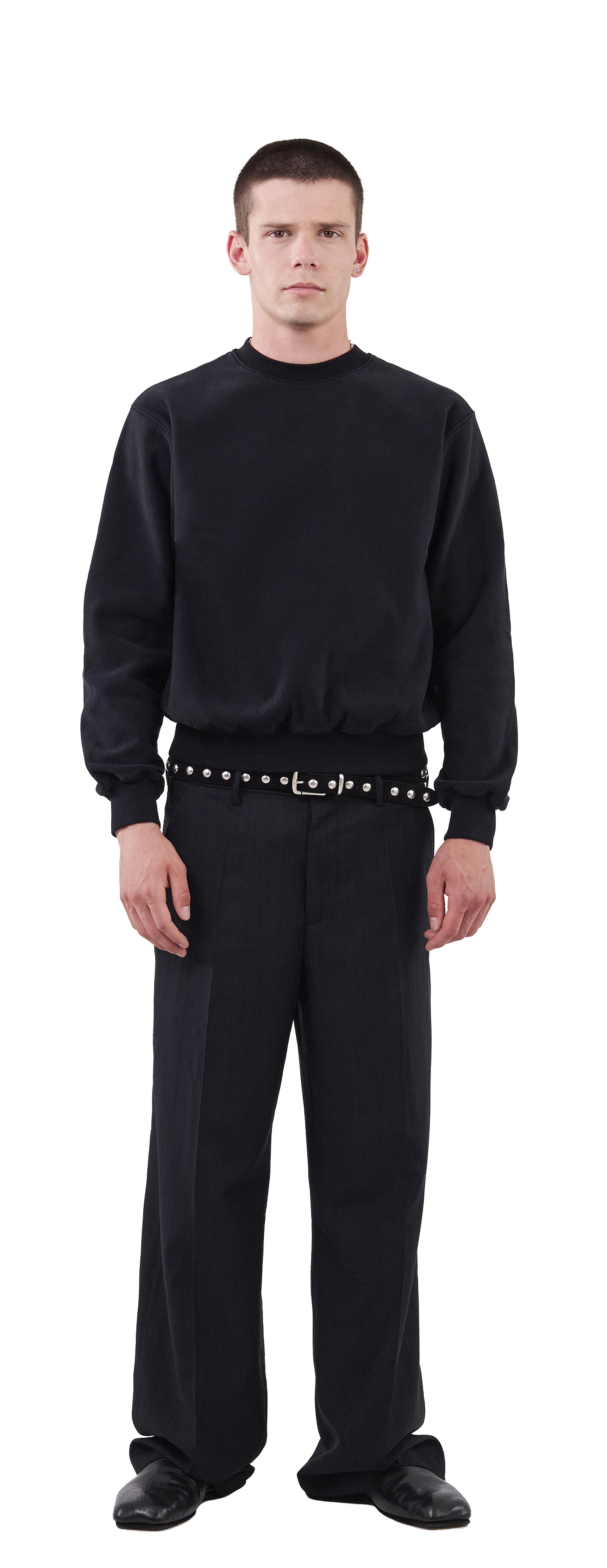 Classic Sweatshirt Crossgrain, True Black