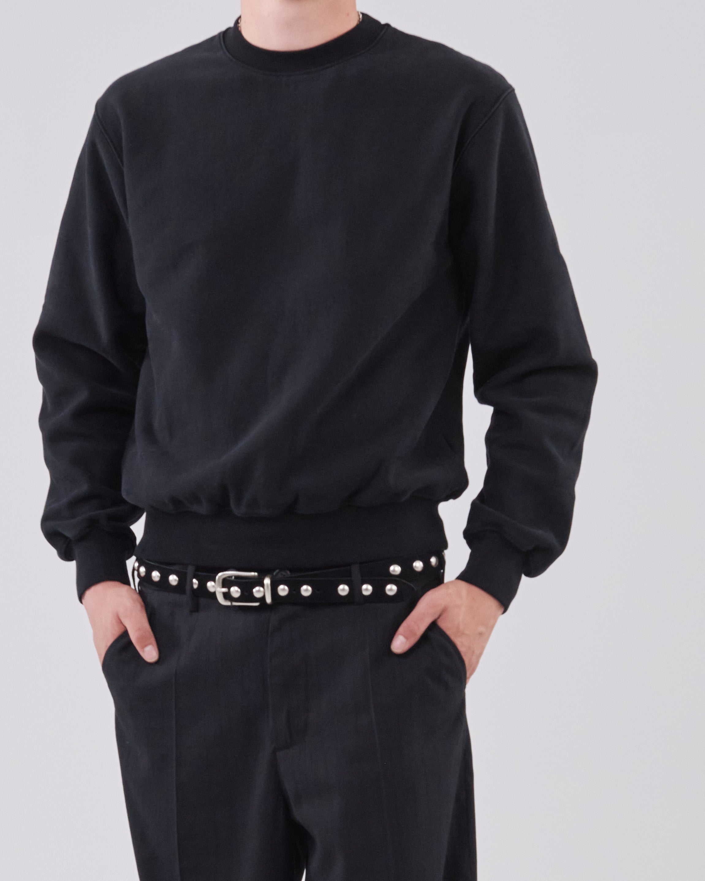 Classic Sweatshirt Crossgrain, True Black