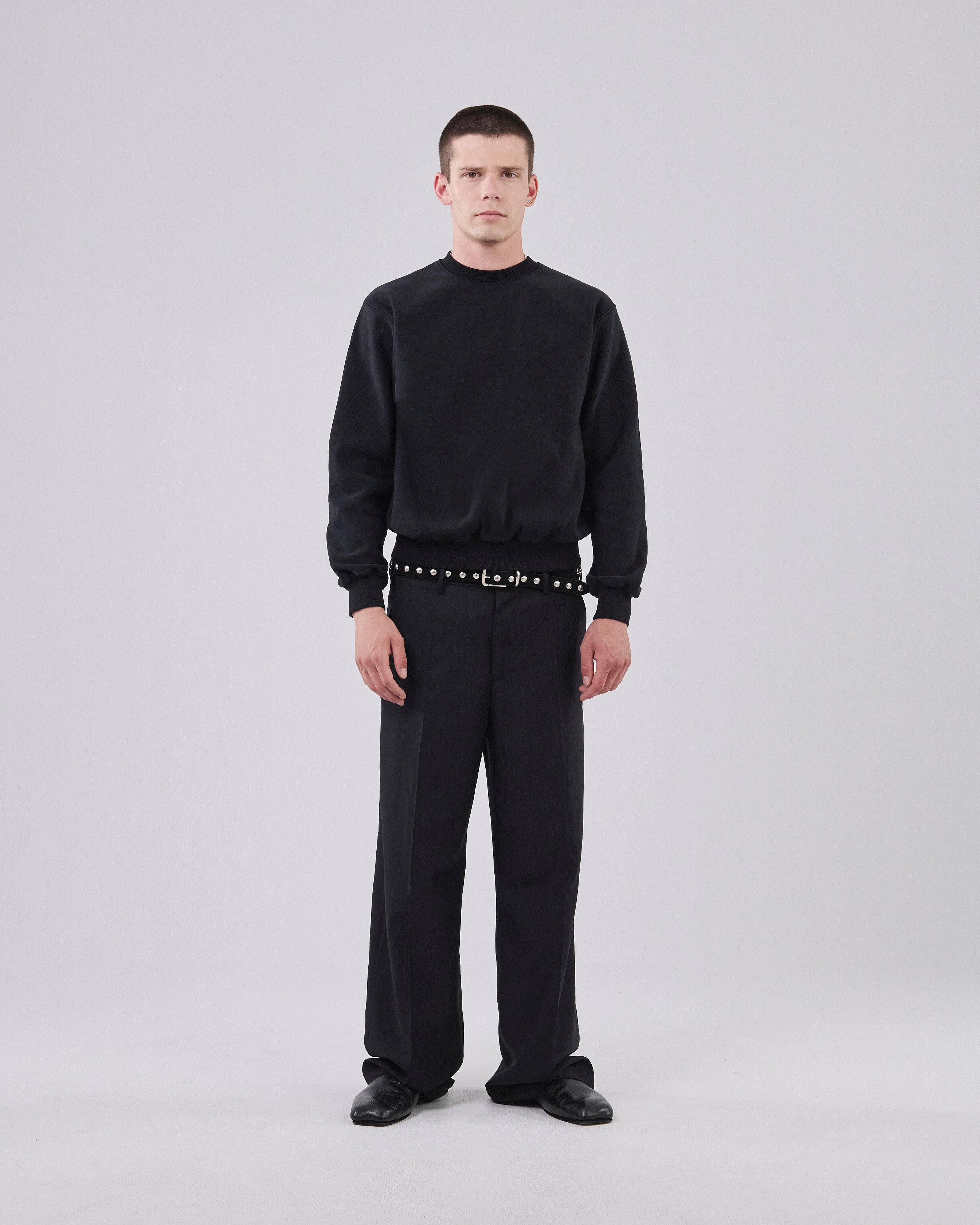 Classic Sweatshirt Crossgrain, True Black