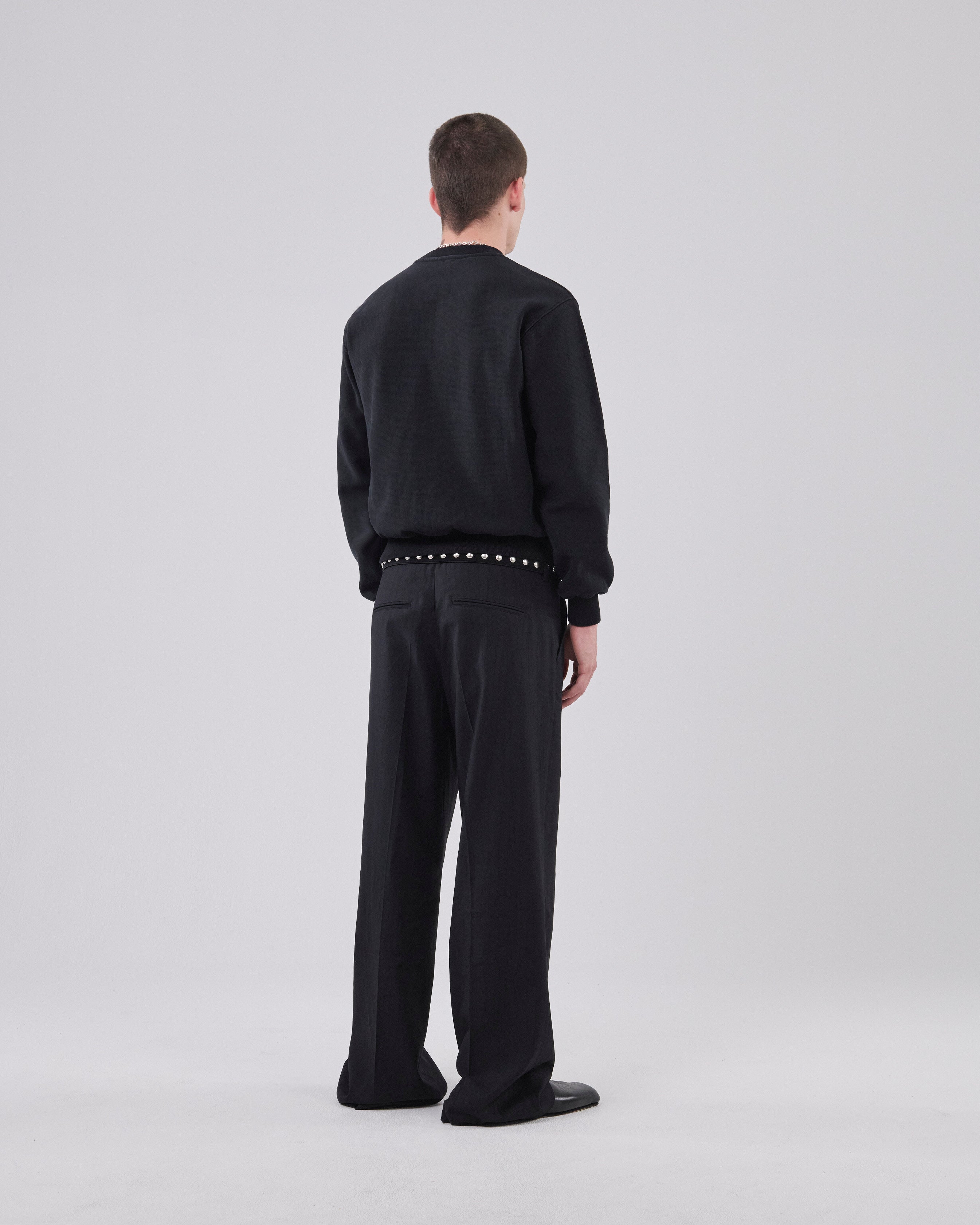 Classic Sweatshirt Crossgrain, True Black