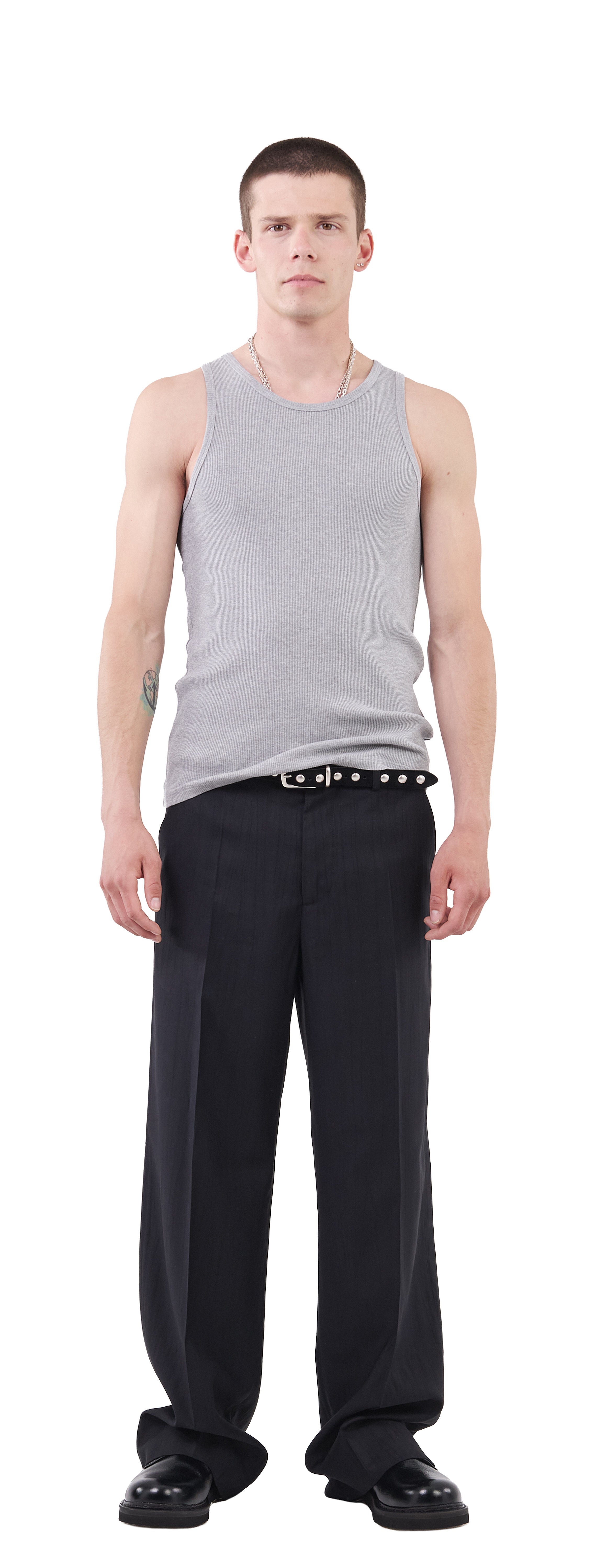 Classic Tank Top, Grey Mescla