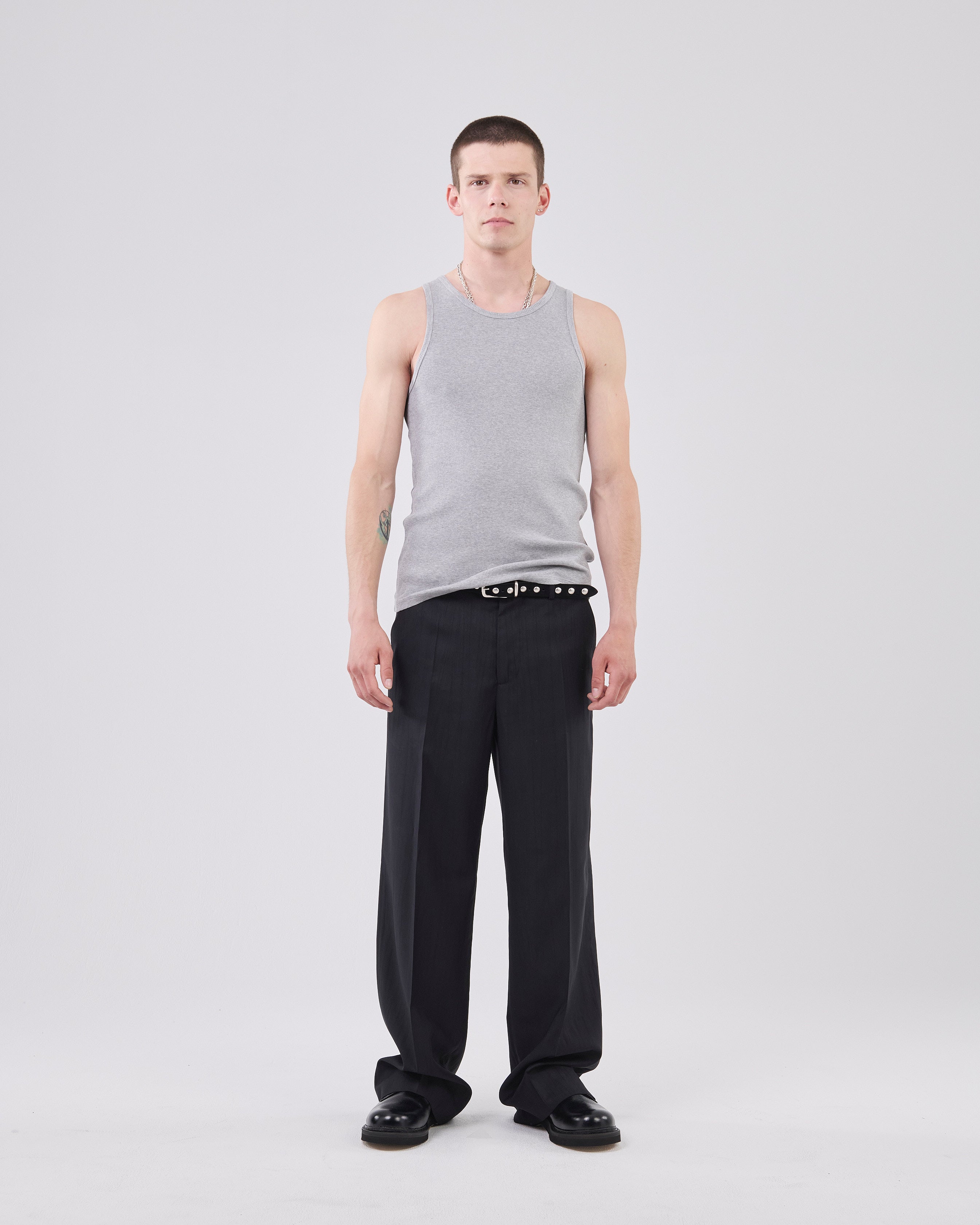 Classic Tank Top, Grey Mescla