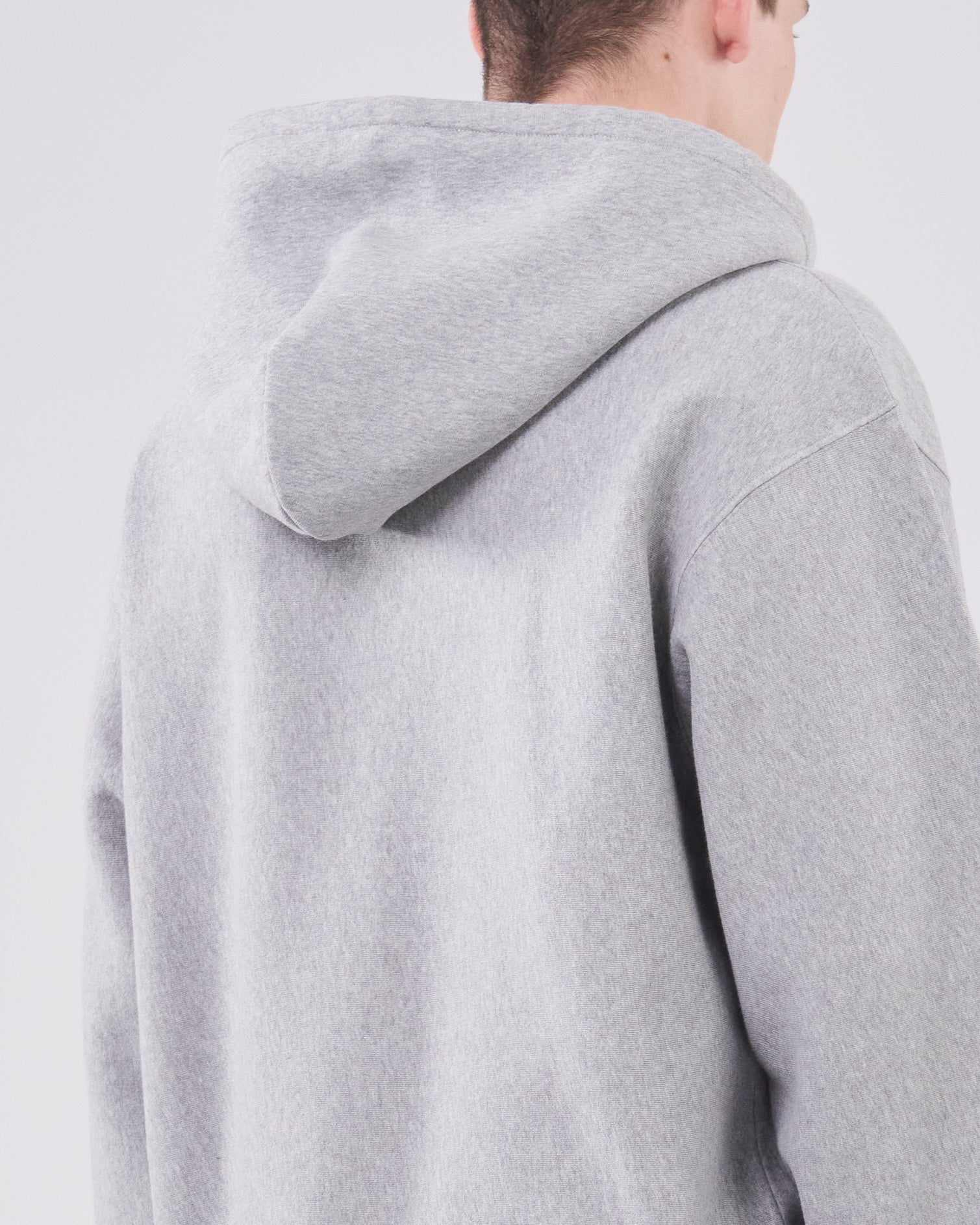 Zip Hoodie Crossgrain 310, Grey Mescla