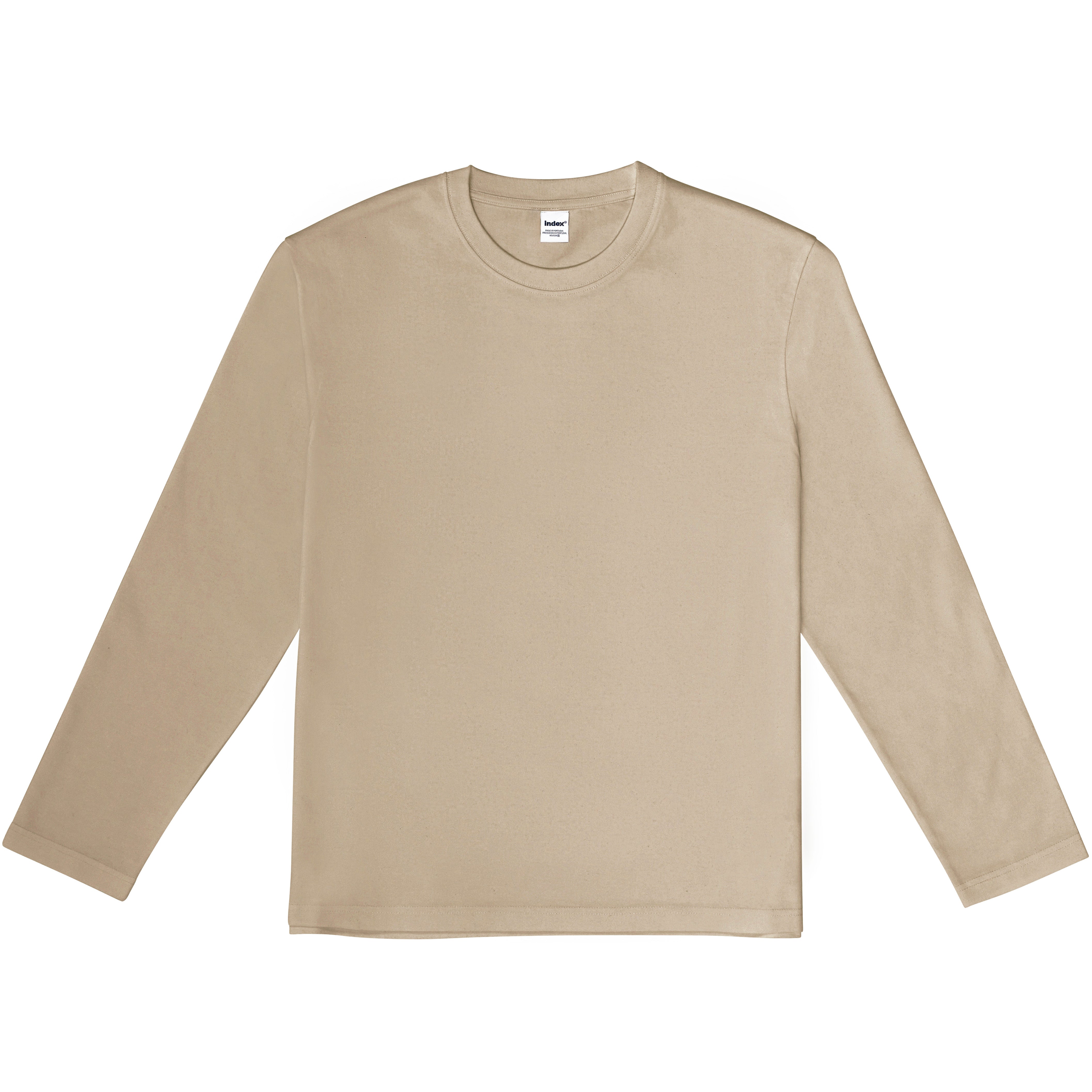Boxy Longsleeve, Burnt Sand