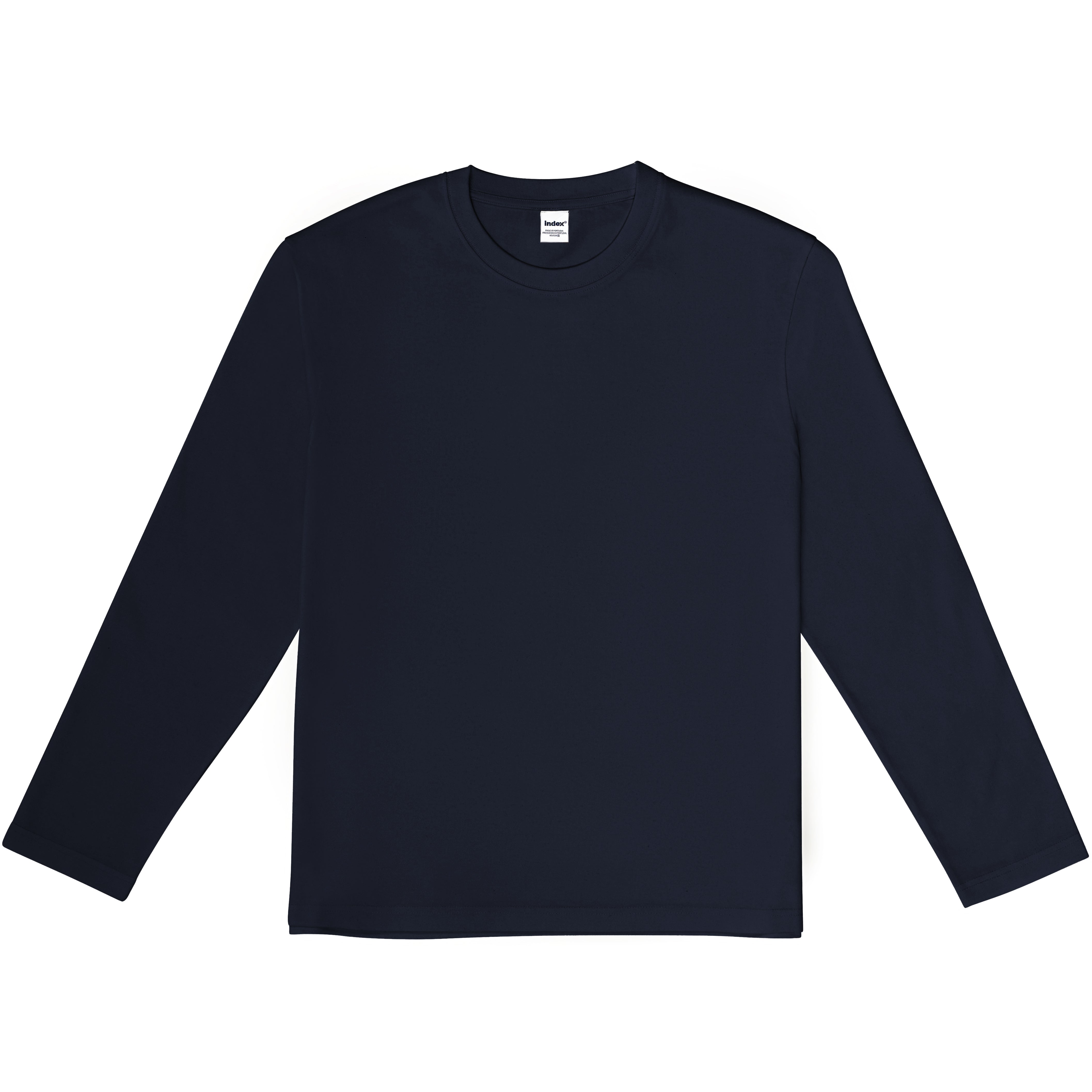 Boxy Longsleeve, Dark Navy