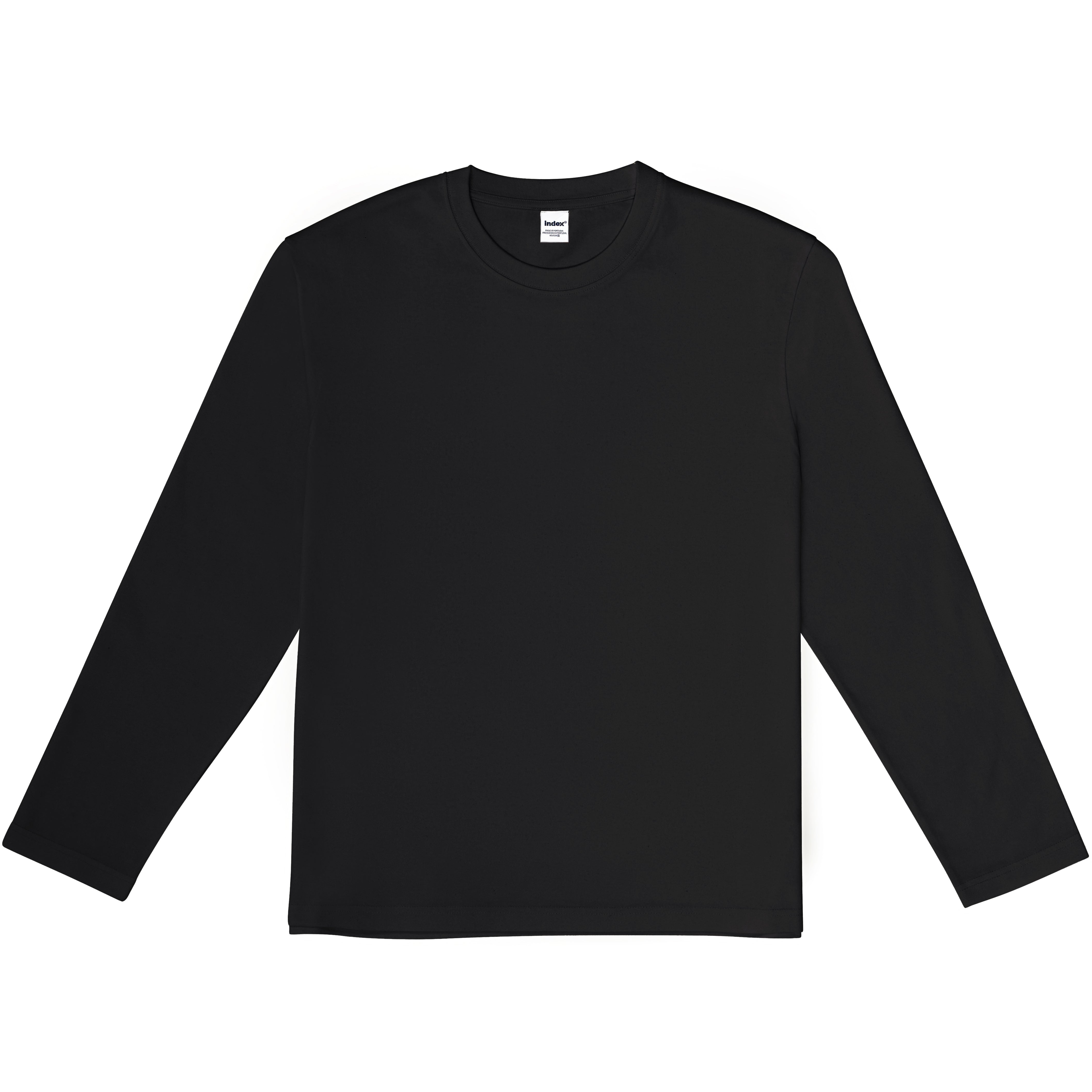 Boxy Longsleeve, True Black