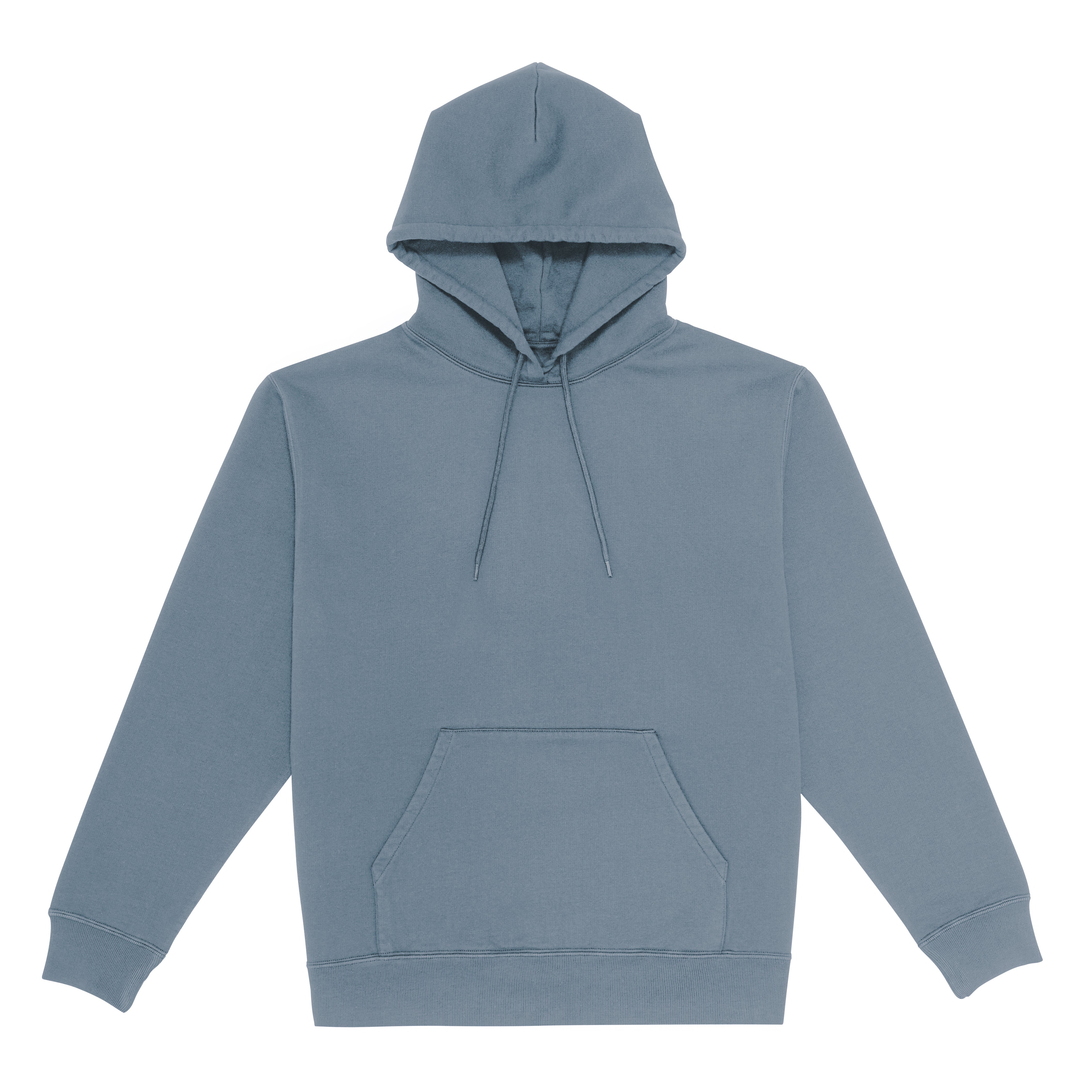 Classic Hoodie Crossgrain, Blue Slate
