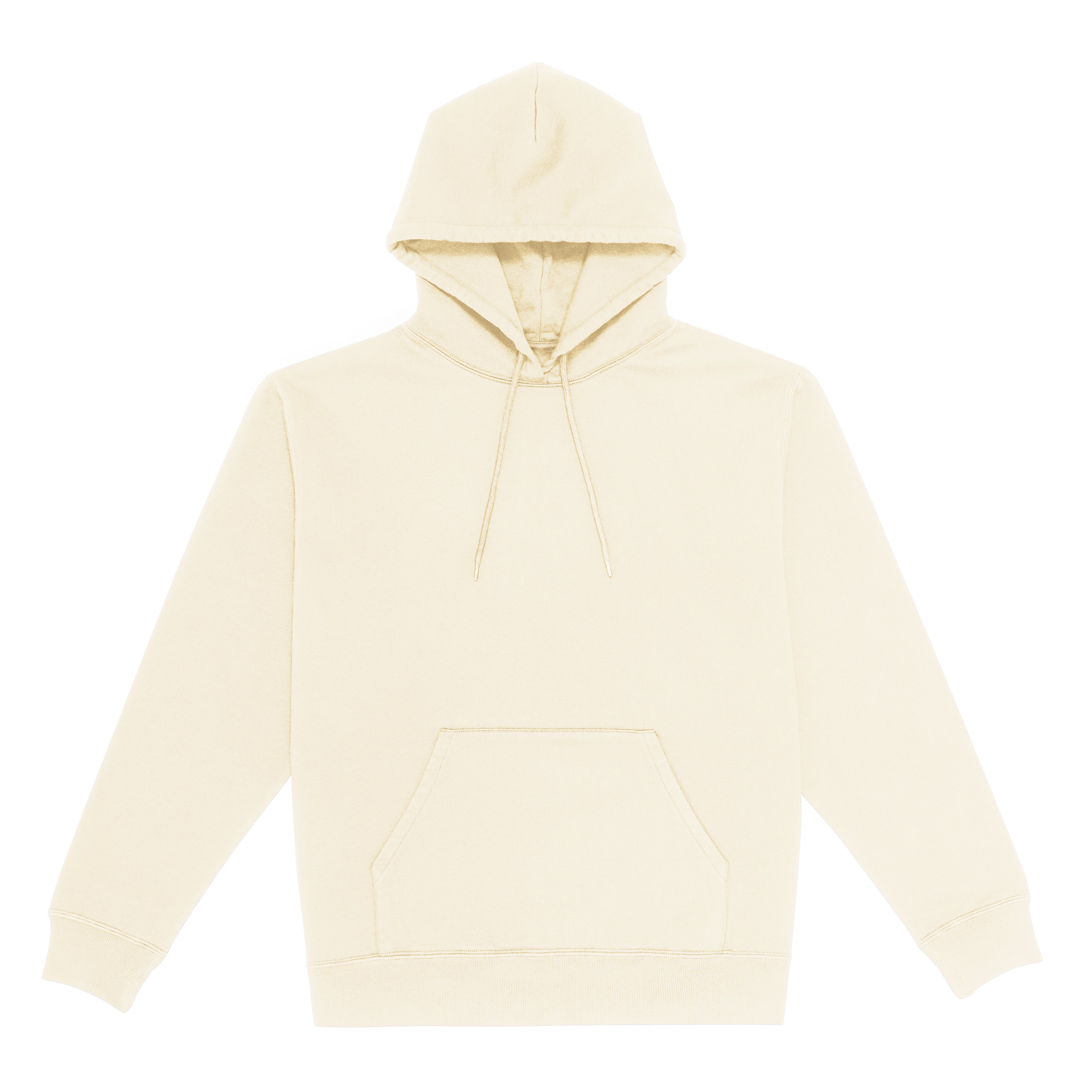 Classic Hoodie Crossgrain, Ivory