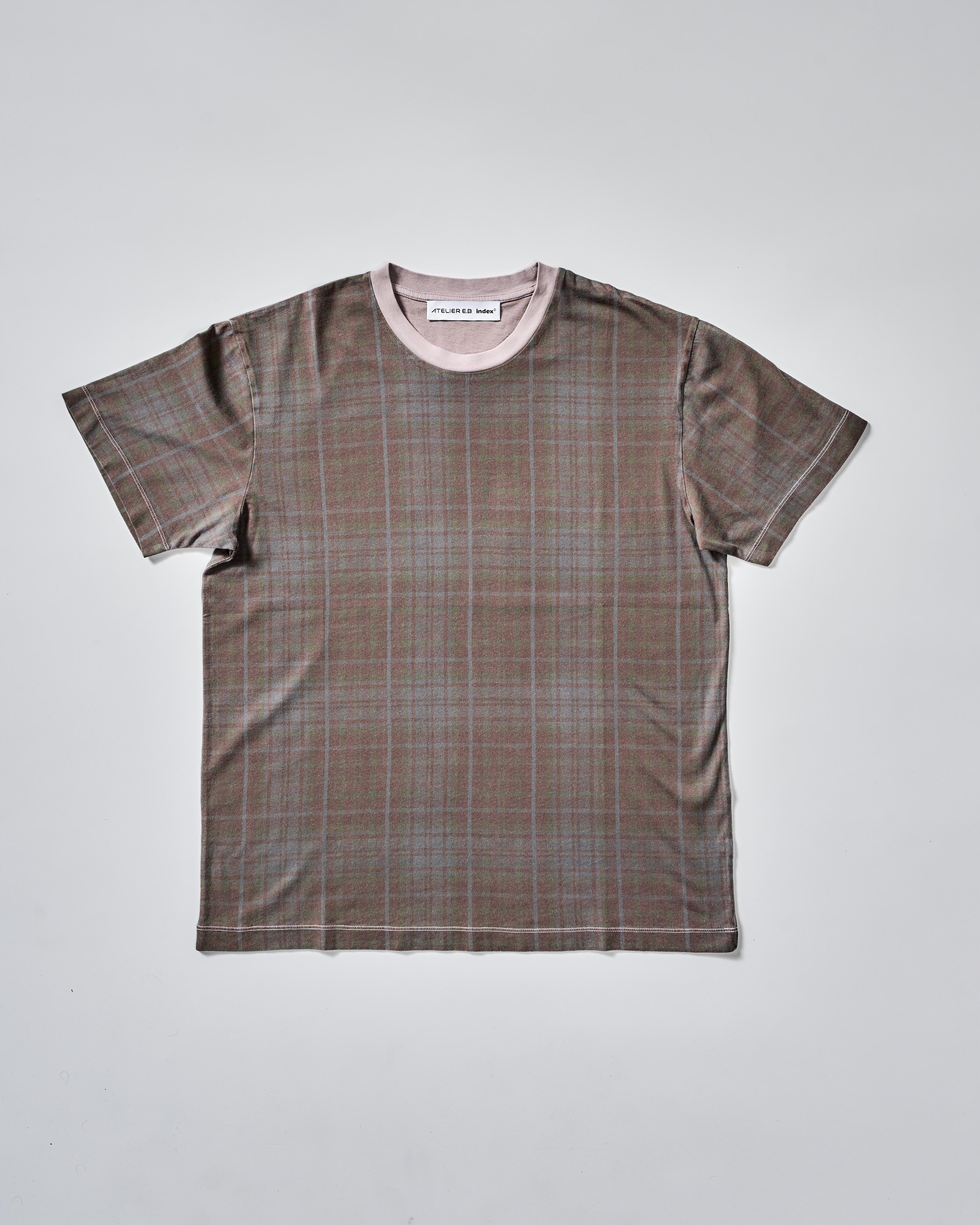 Classic T-shirt 135, Bark Tartan Atelier E.B