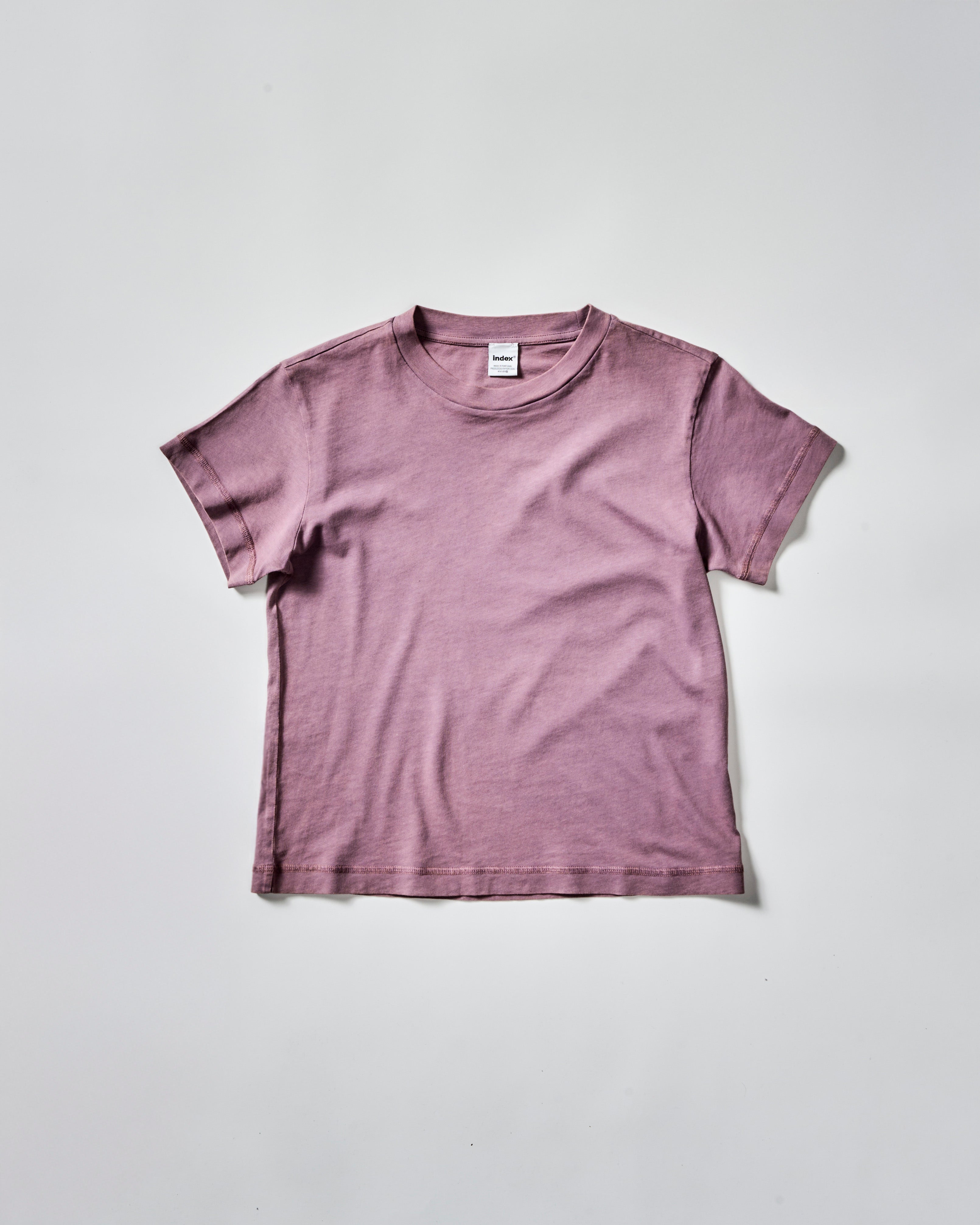 Cropped T-Shirt, Rose Rust