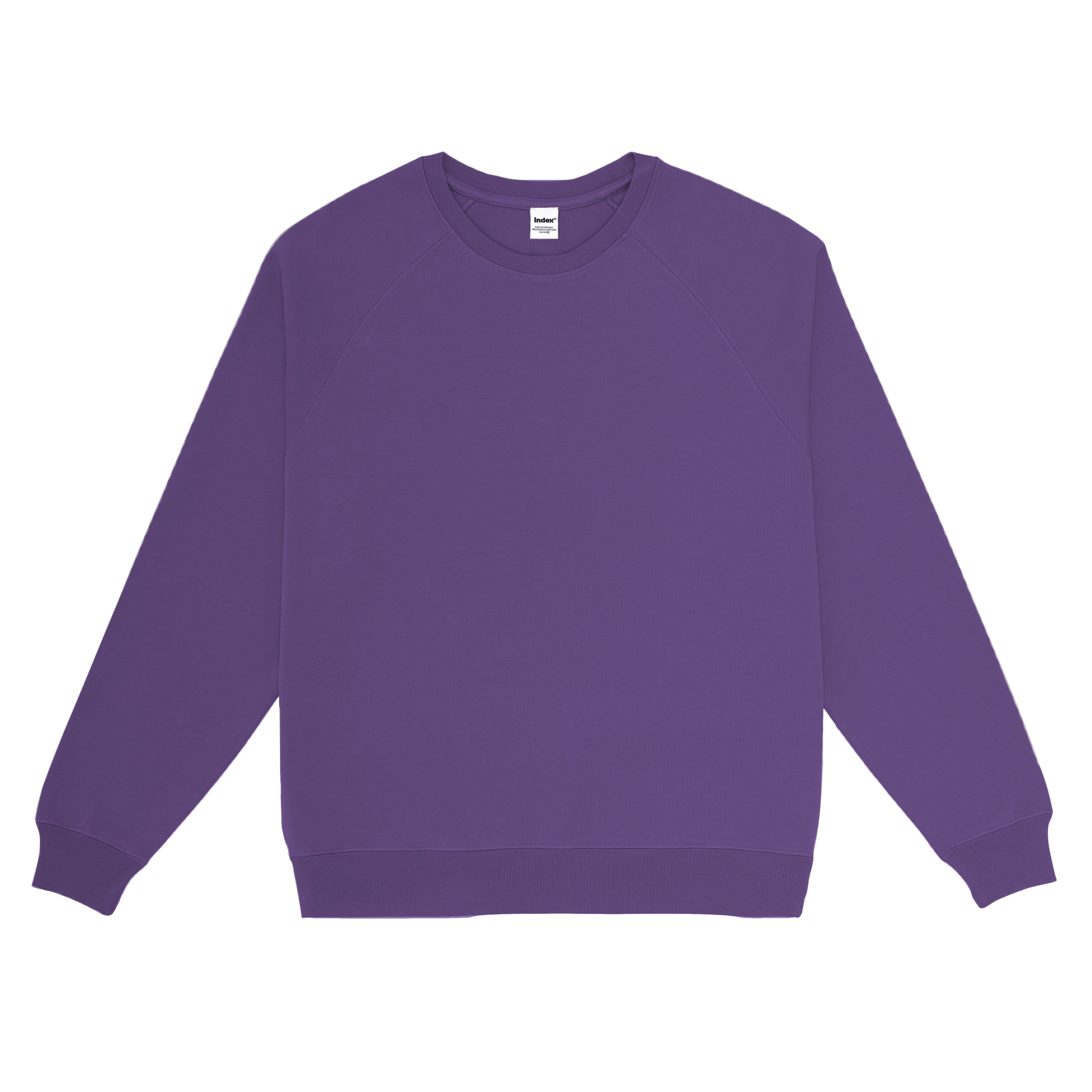 Raglan Sweatshirt, Purple Dawn