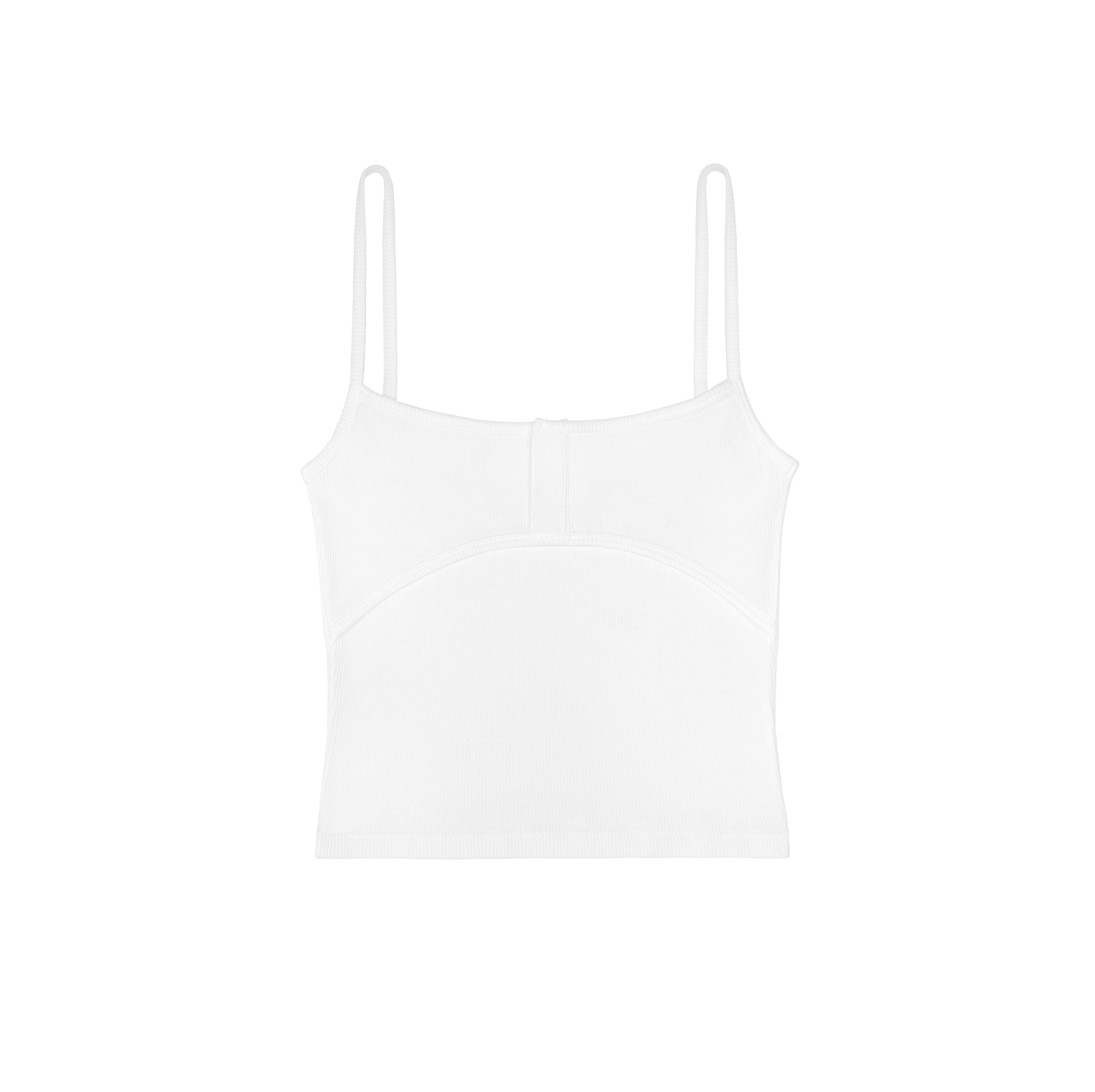 Balconette Tank Top 220, True White
